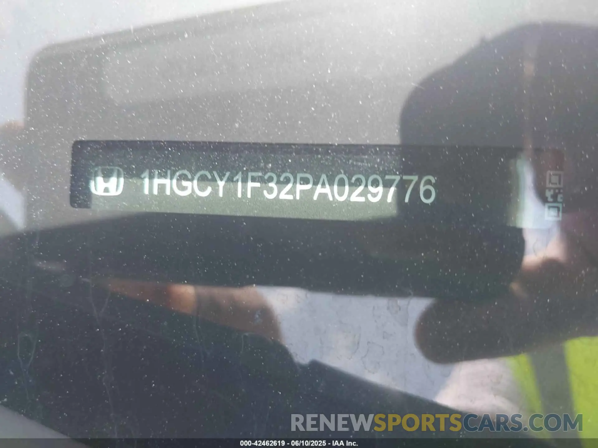 9 Photograph of a damaged car 1HGCY1F32PA029776 HONDA ACCORD 2023