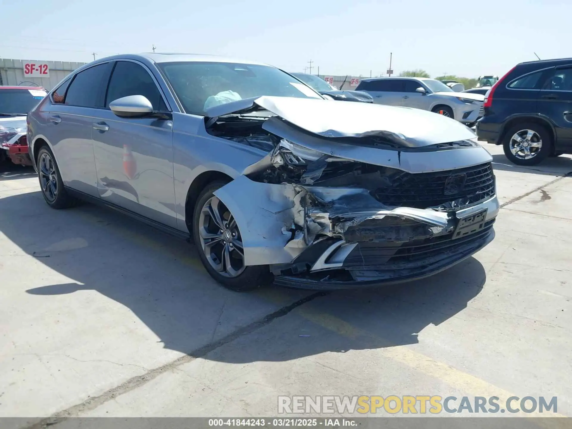1 Photograph of a damaged car 1HGCY1F32PA051115 HONDA ACCORD 2023
