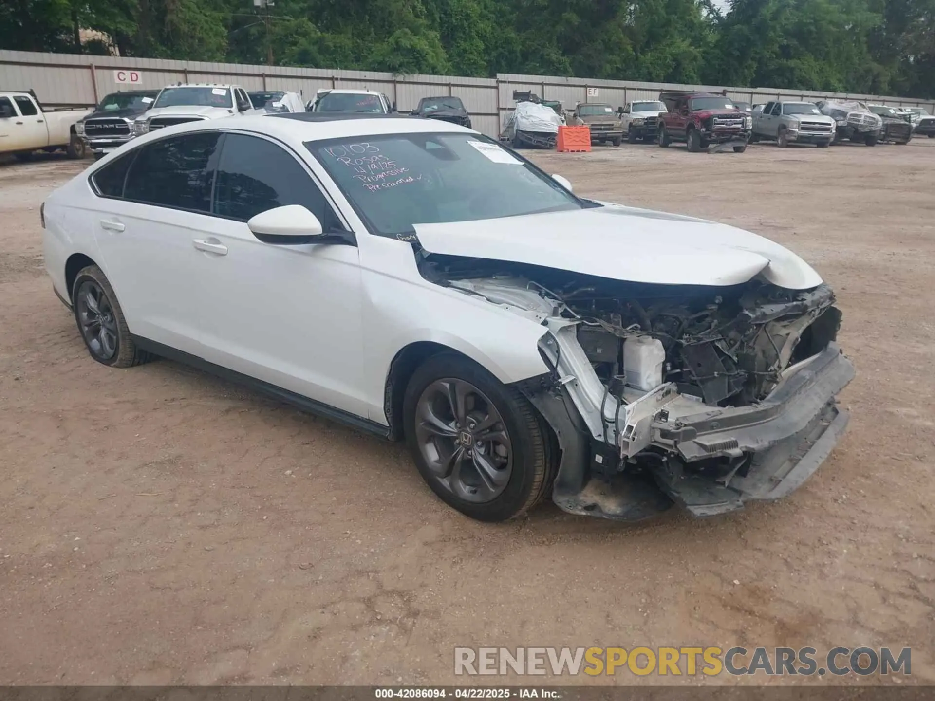 1 Photograph of a damaged car 1HGCY1F33PA013487 HONDA ACCORD 2023