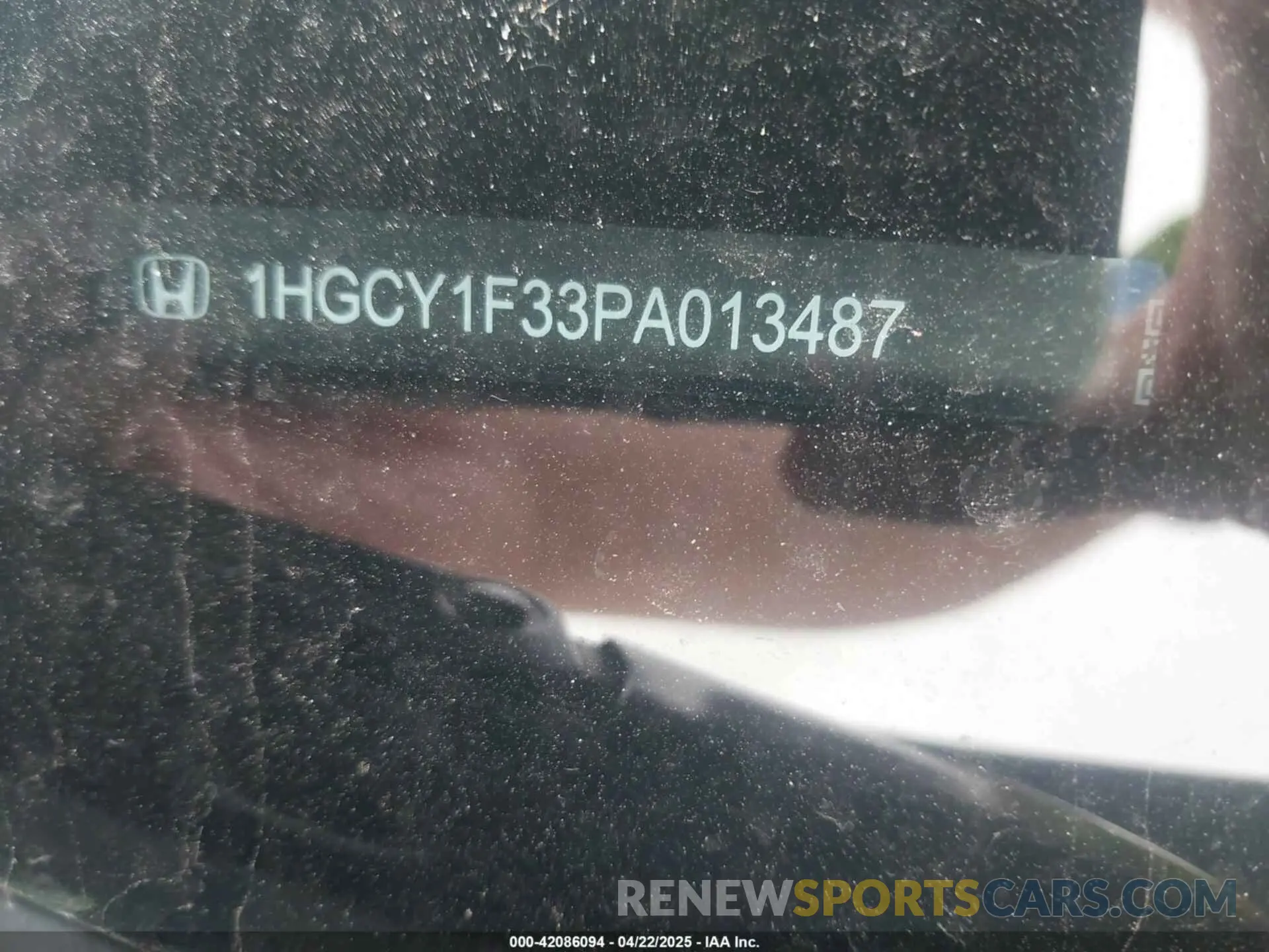 9 Photograph of a damaged car 1HGCY1F33PA013487 HONDA ACCORD 2023