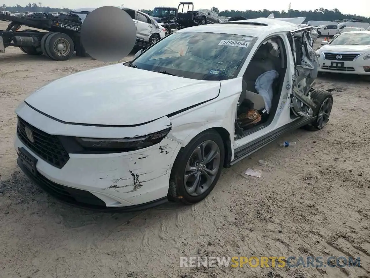 1 Photograph of a damaged car 1HGCY1F33PA014266 HONDA ACCORD 2023