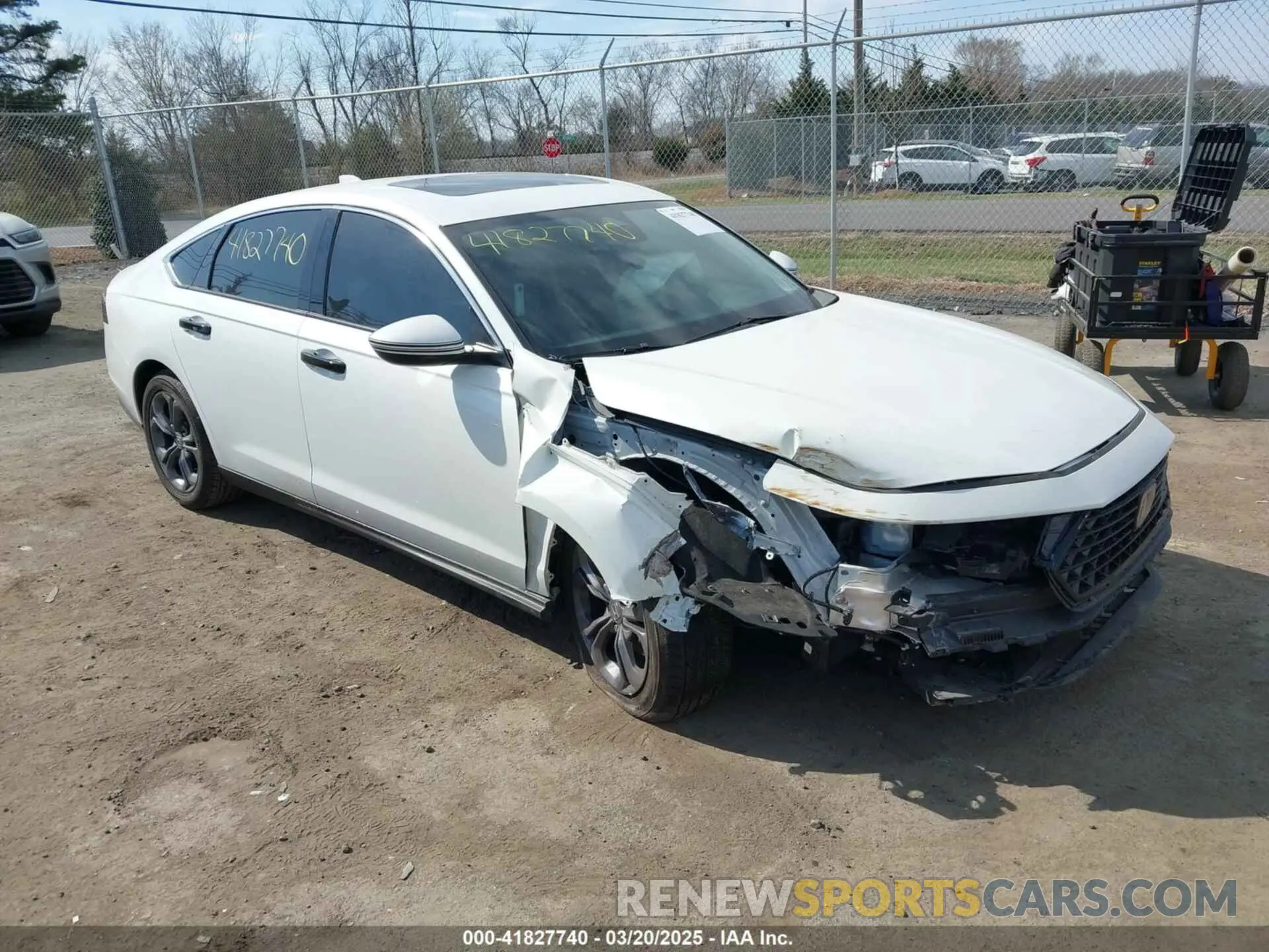 1 Photograph of a damaged car 1HGCY1F33PA027857 HONDA ACCORD 2023