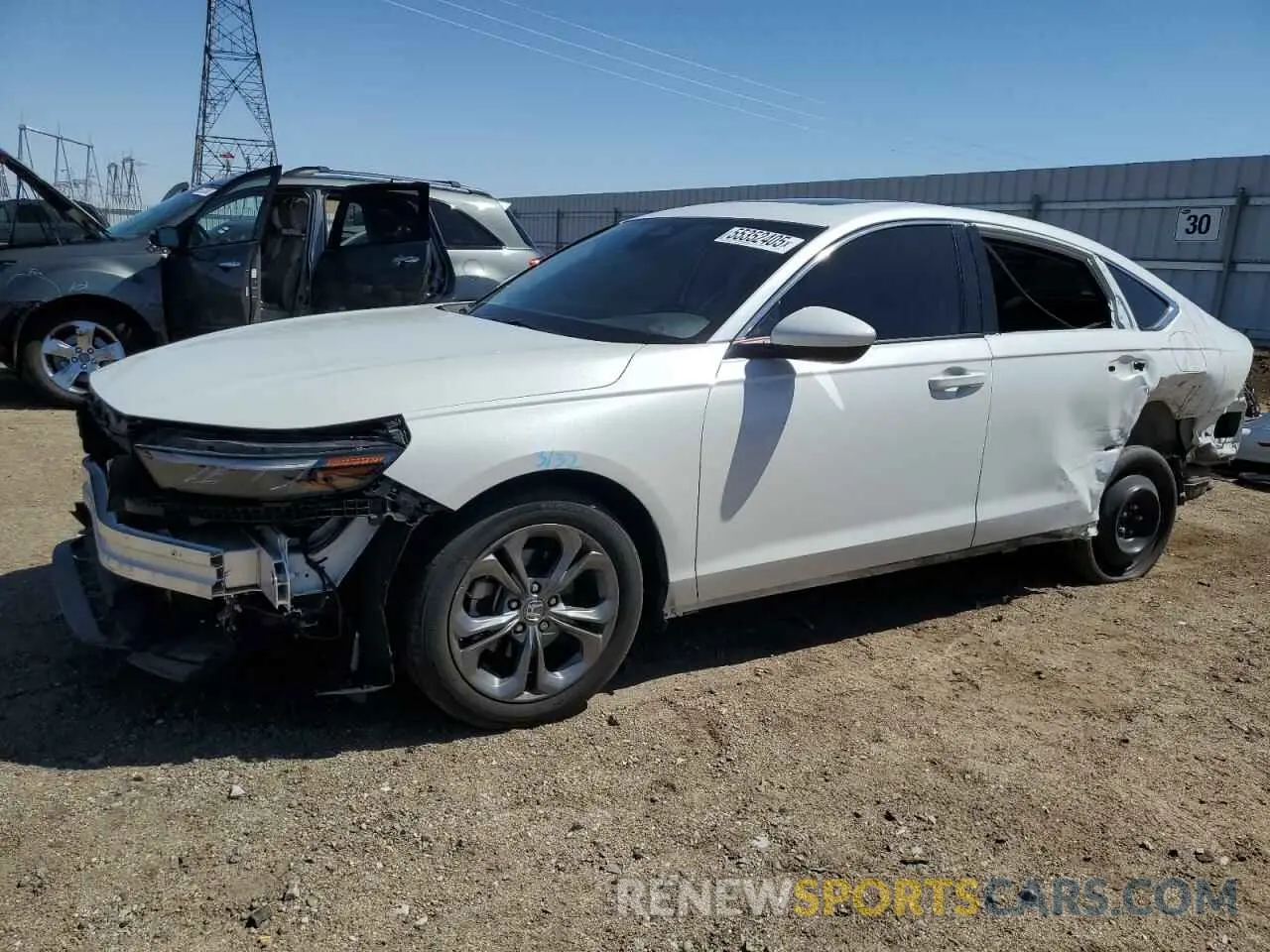 1 Photograph of a damaged car 1HGCY1F33PA054993 HONDA ACCORD 2023