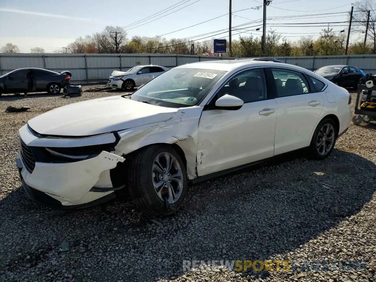 1 Photograph of a damaged car 1HGCY1F34PA005401 HONDA ACCORD 2023
