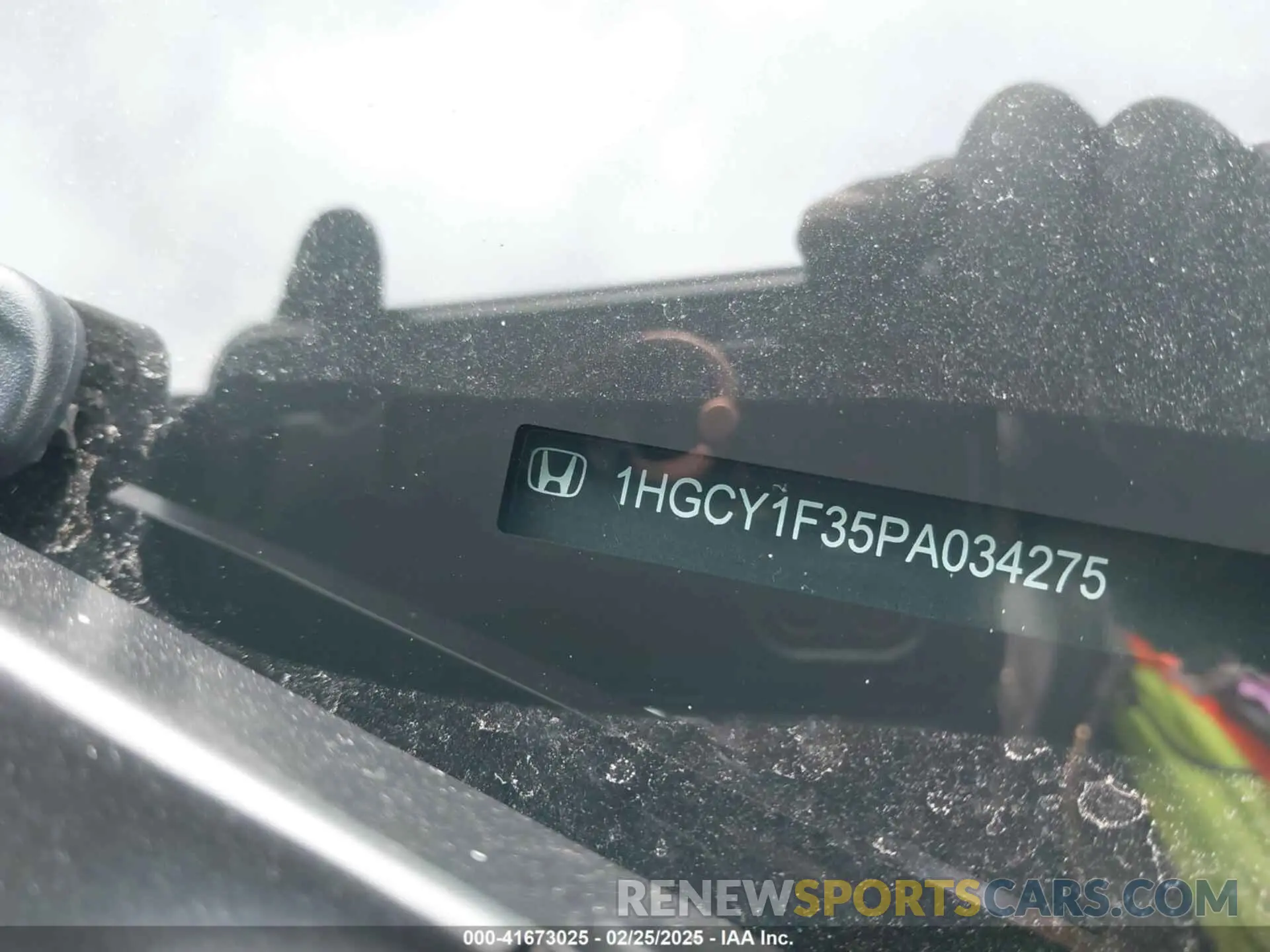 17 Photograph of a damaged car 1HGCY1F35PA034275 HONDA ACCORD 2023