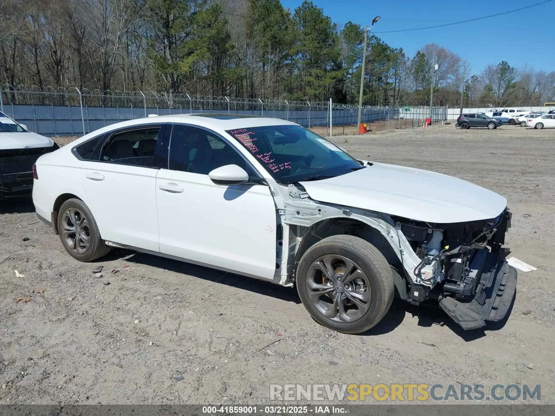 1 Photograph of a damaged car 1HGCY1F37PA000855 HONDA ACCORD 2023