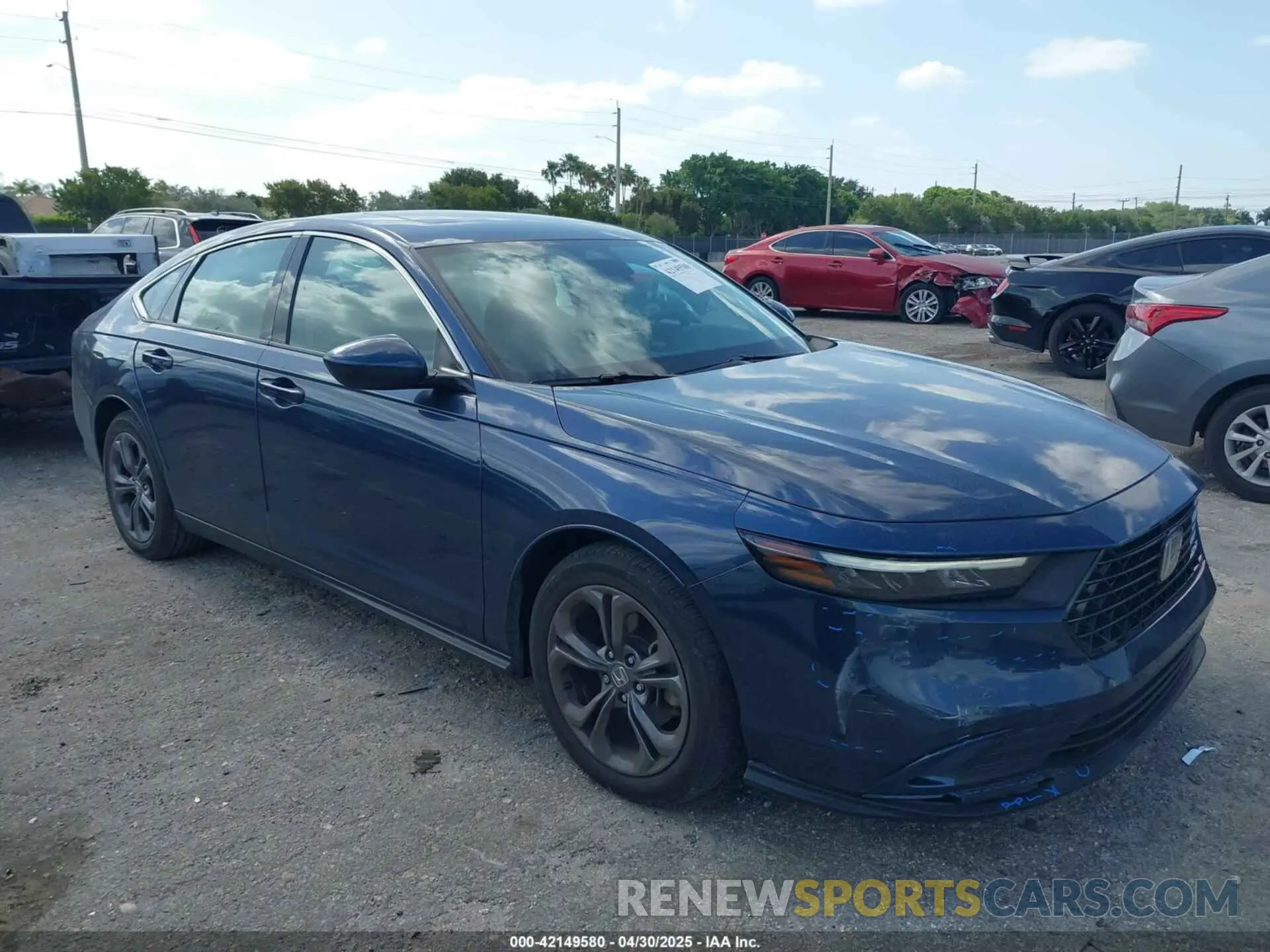 1 Photograph of a damaged car 1HGCY1F37PA005442 HONDA ACCORD 2023
