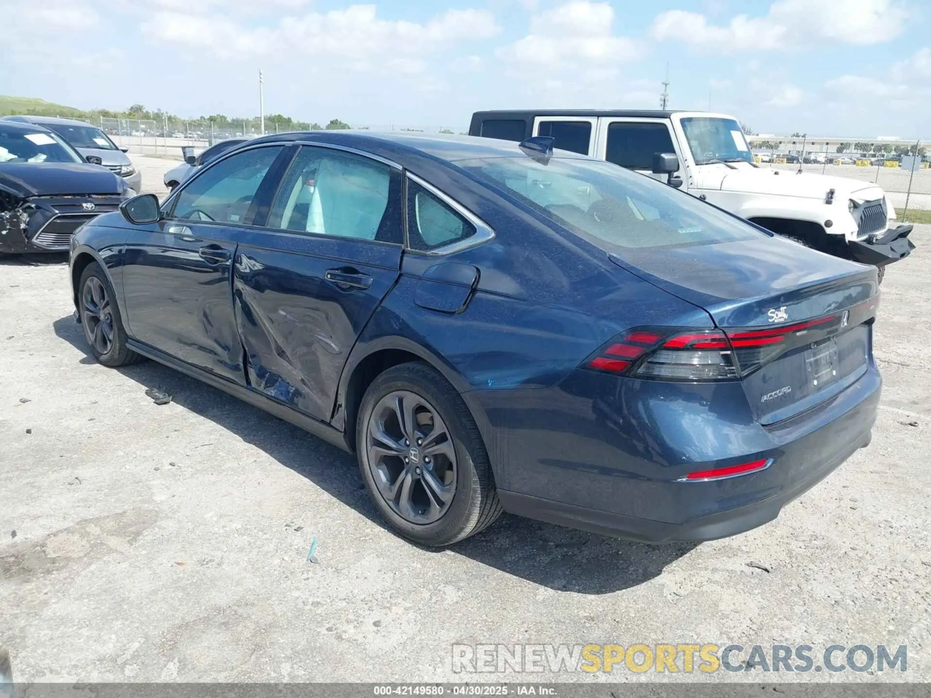 3 Photograph of a damaged car 1HGCY1F37PA005442 HONDA ACCORD 2023