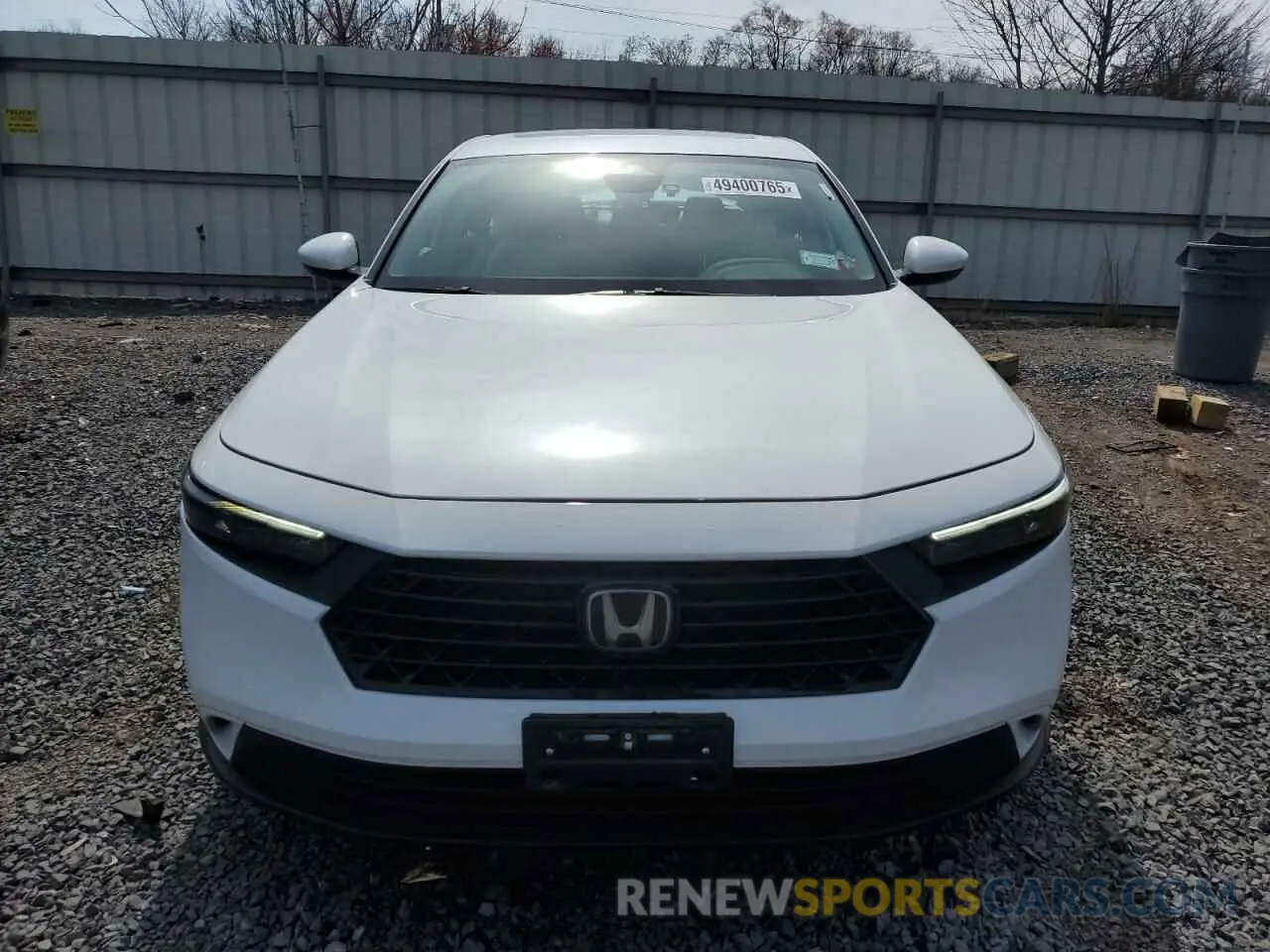 5 Photograph of a damaged car 1HGCY1F37PA051031 HONDA ACCORD 2023