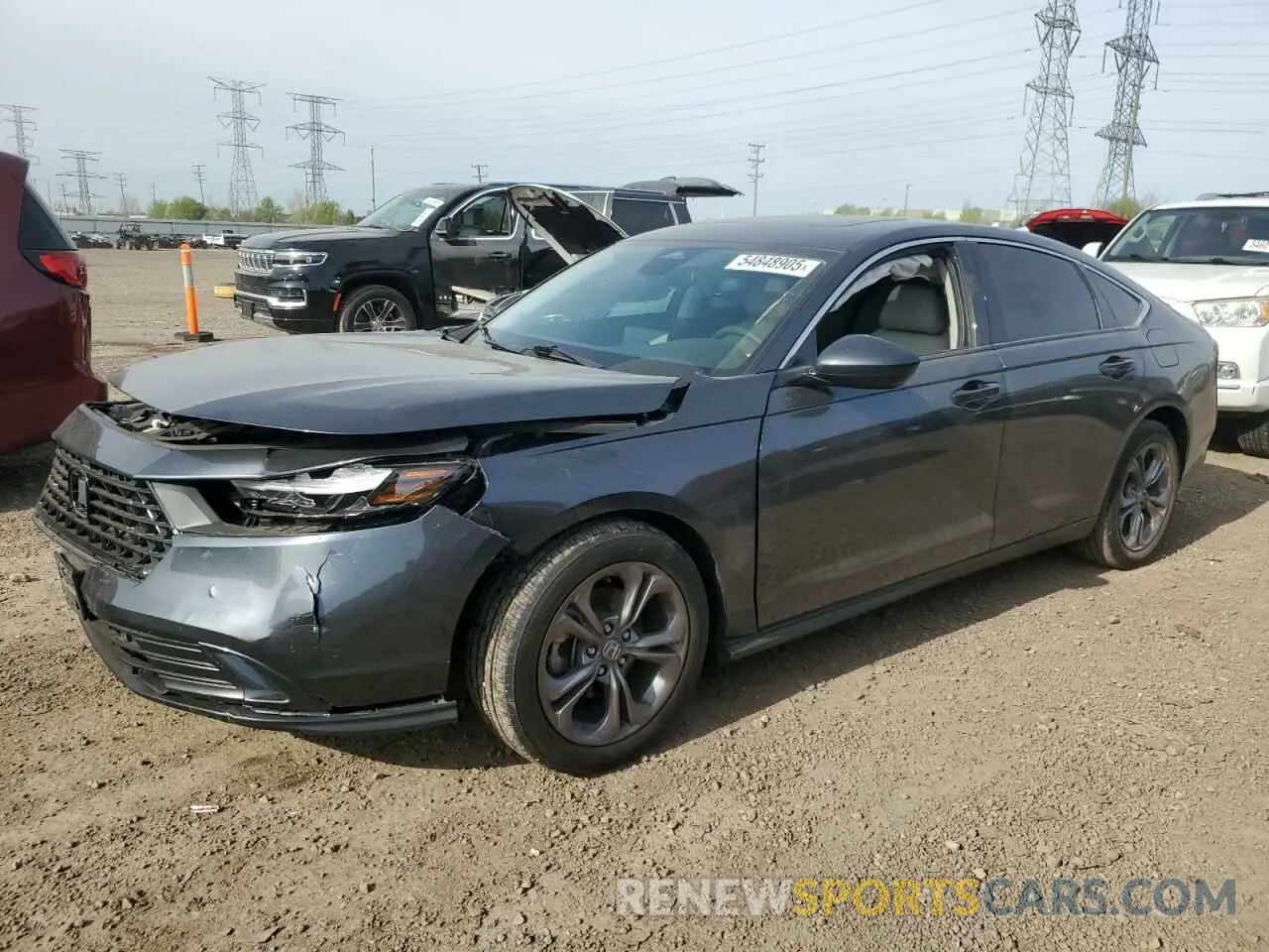 1 Photograph of a damaged car 1HGCY1F37PA060585 HONDA ACCORD 2023