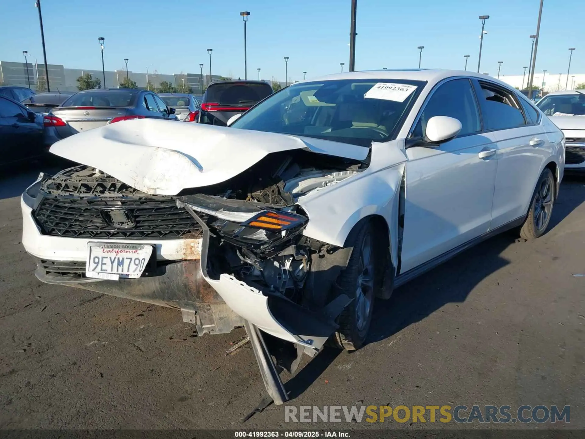 2 Photograph of a damaged car 1HGCY1F3XPA015611 HONDA ACCORD 2023
