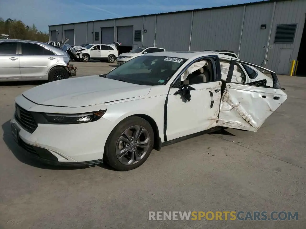 1 Photograph of a damaged car 1HGCY1F3XPA042436 HONDA ACCORD 2023