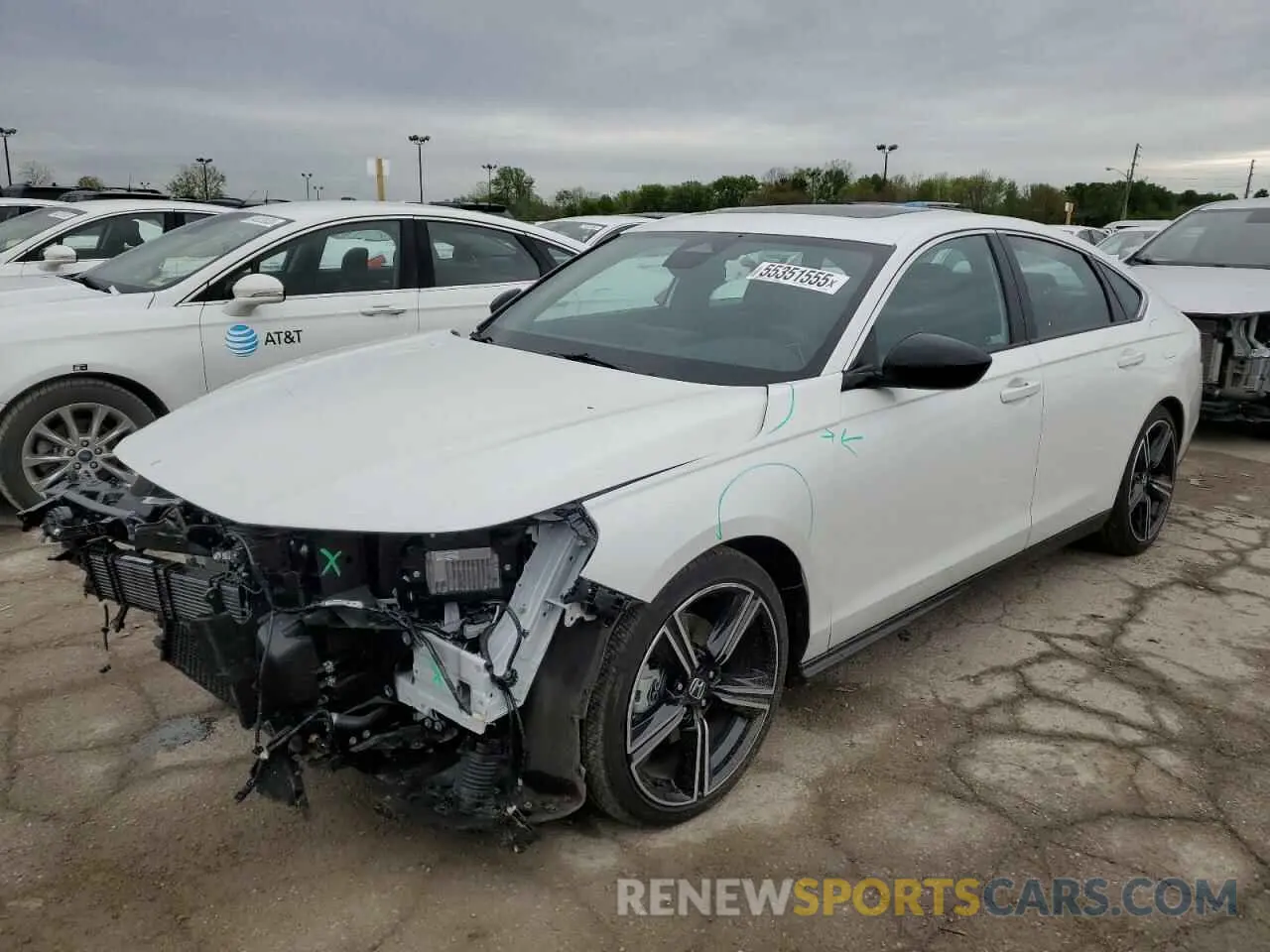1 Photograph of a damaged car 1HGCY2F51PA057169 HONDA ACCORD 2023