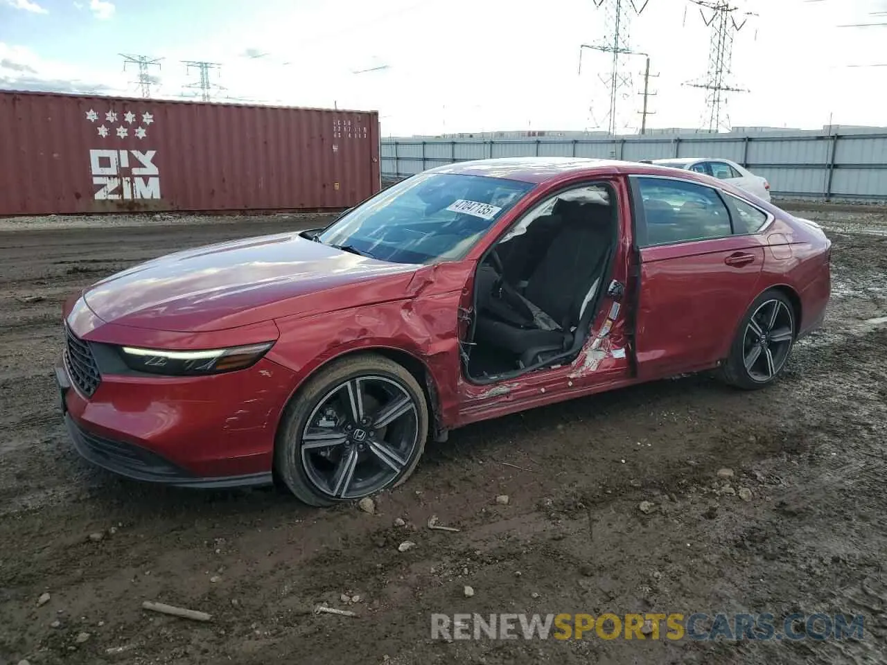 1 Photograph of a damaged car 1HGCY2F53PA035092 HONDA ACCORD 2023