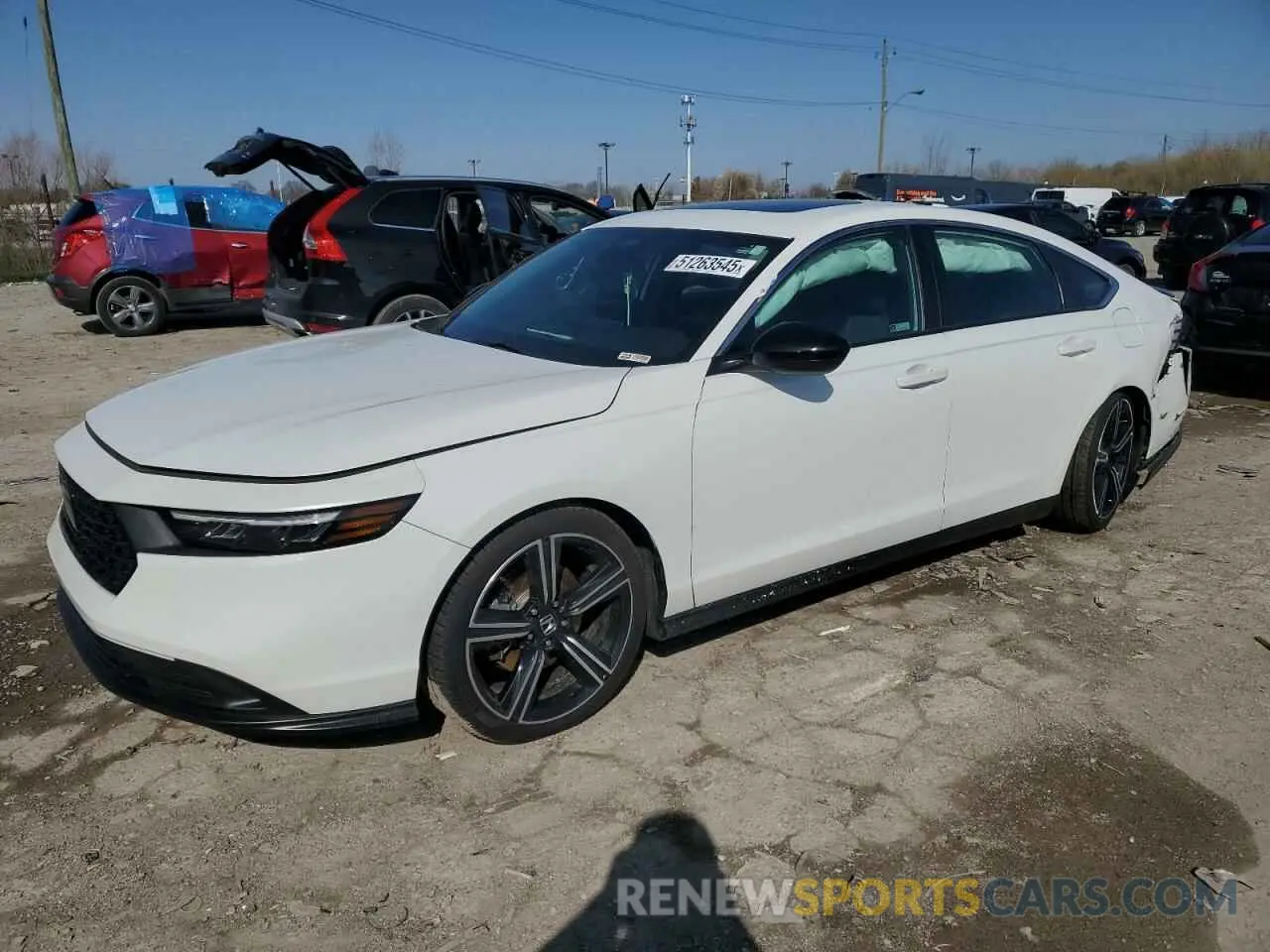 1 Photograph of a damaged car 1HGCY2F54PA039295 HONDA ACCORD 2023