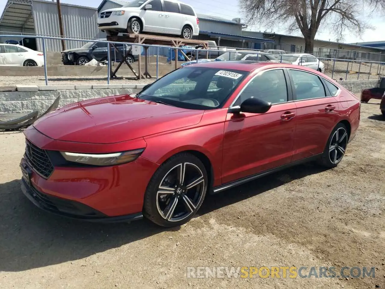1 Photograph of a damaged car 1HGCY2F56PA022143 HONDA ACCORD 2023