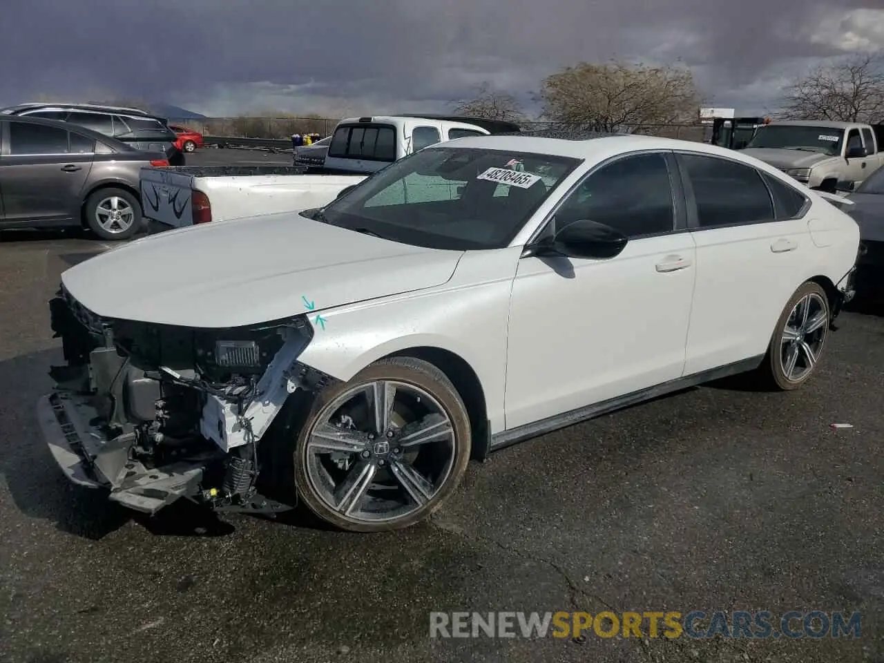 1 Photograph of a damaged car 1HGCY2F57PA000538 HONDA ACCORD 2023