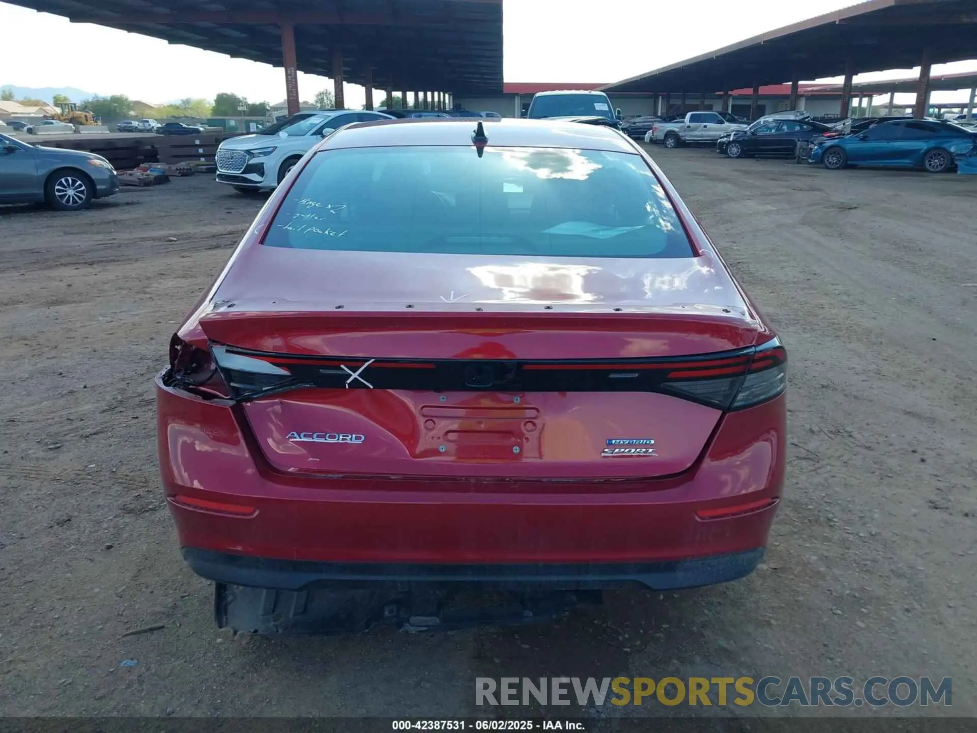 16 Photograph of a damaged car 1HGCY2F58PA022158 HONDA ACCORD 2023