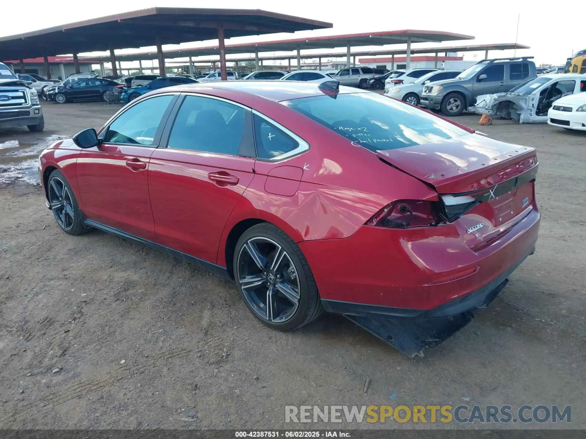 3 Photograph of a damaged car 1HGCY2F58PA022158 HONDA ACCORD 2023