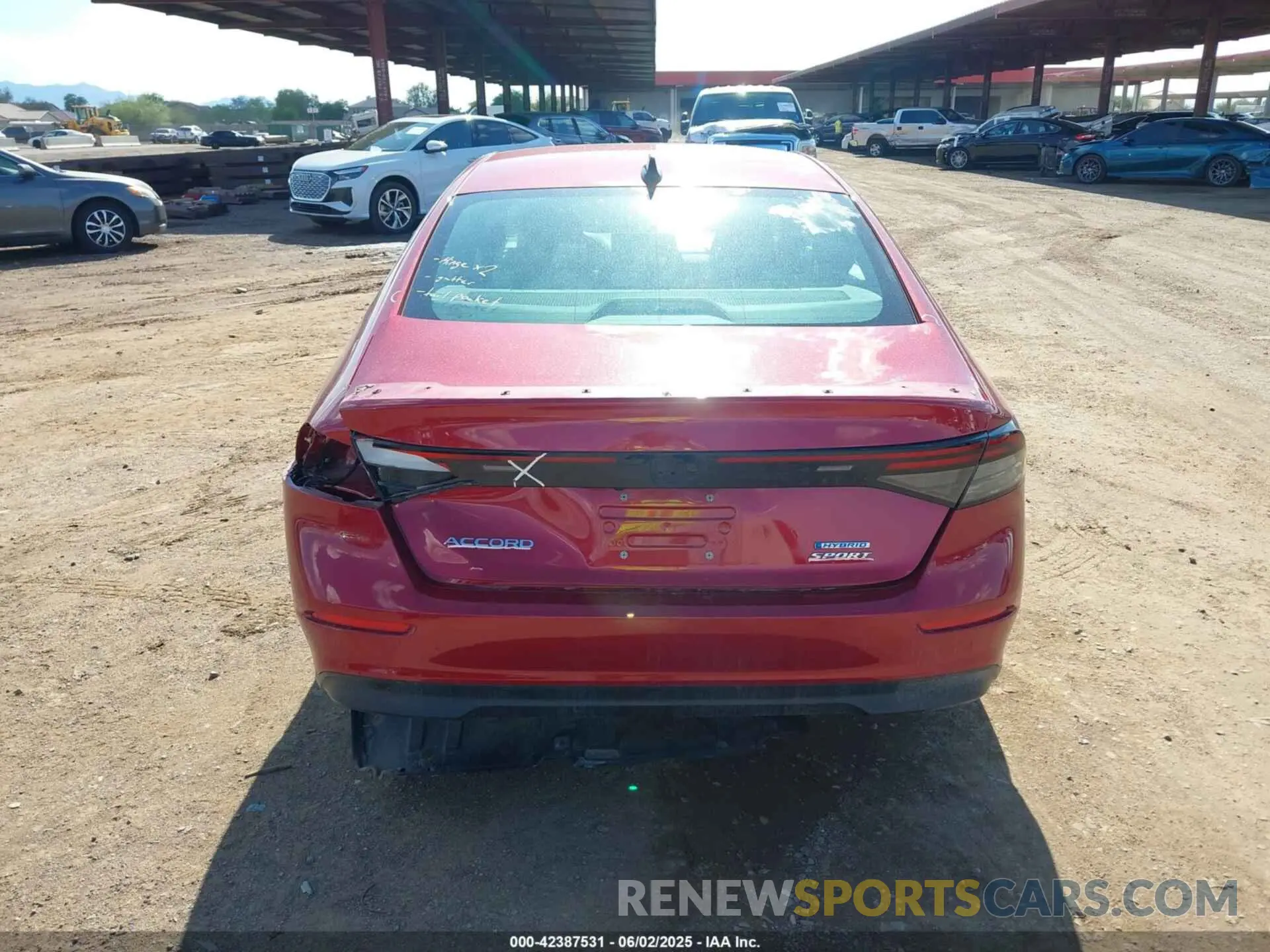 6 Photograph of a damaged car 1HGCY2F58PA022158 HONDA ACCORD 2023