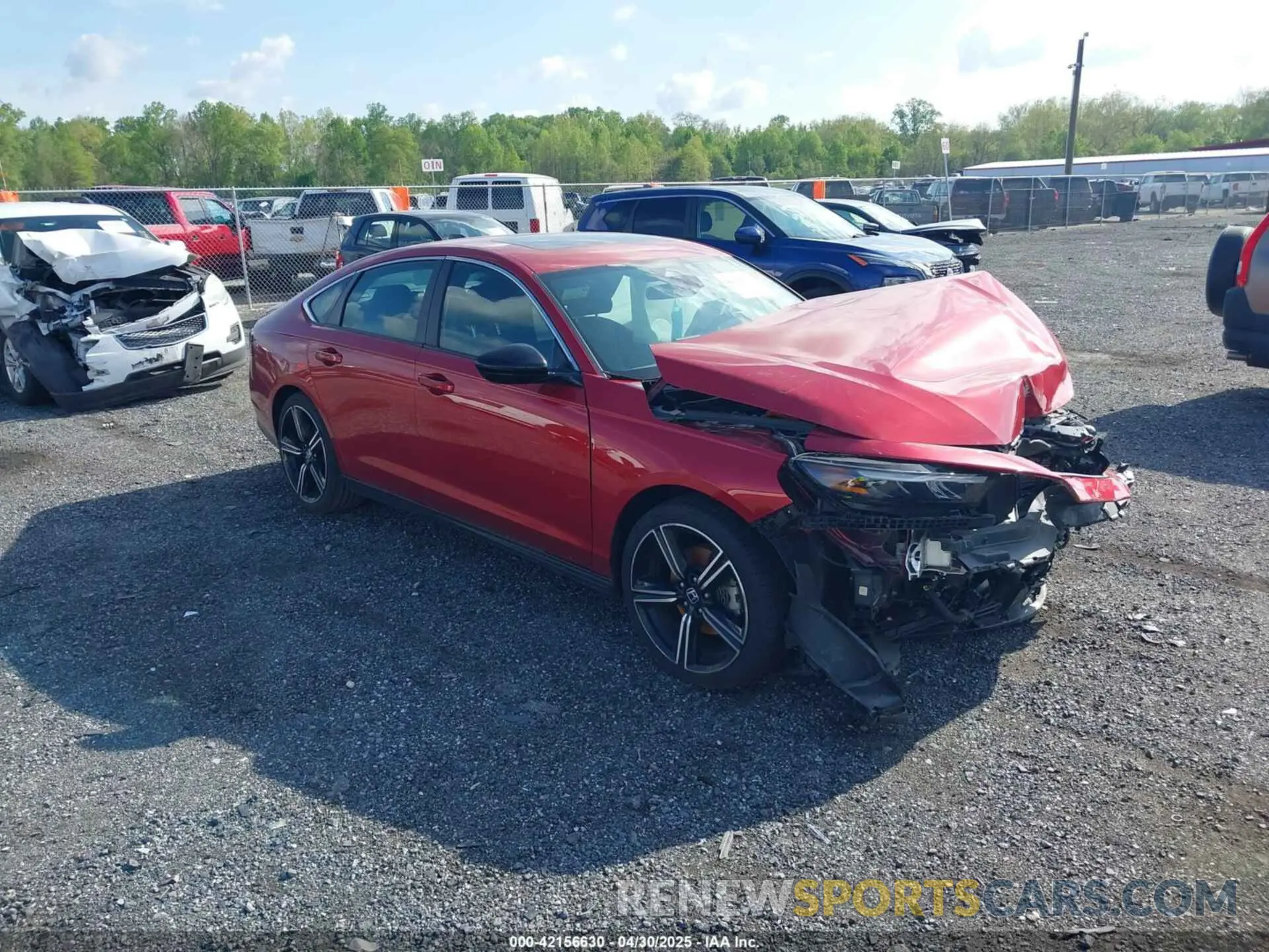 1 Photograph of a damaged car 1HGCY2F59PA008821 HONDA ACCORD 2023
