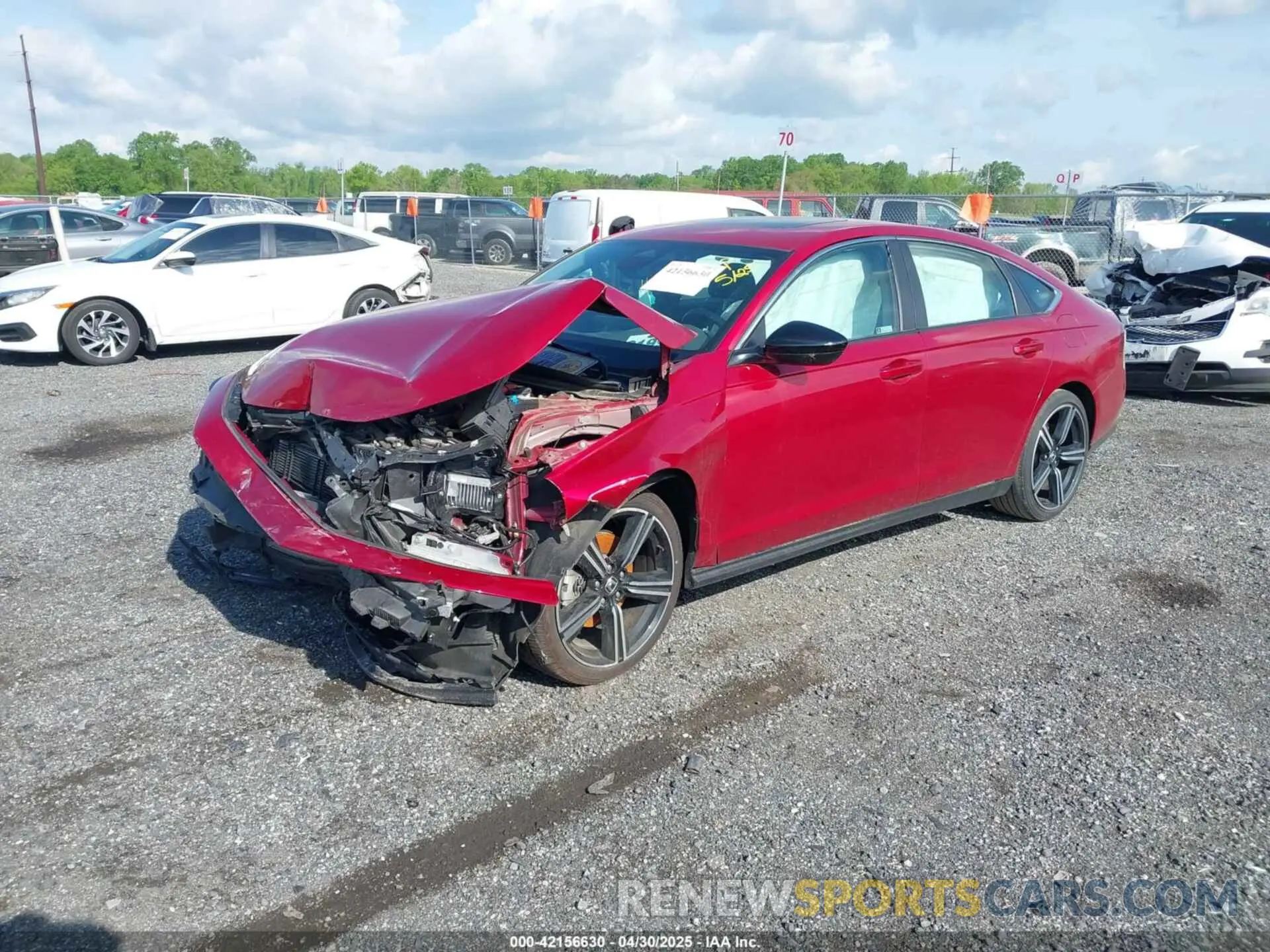 2 Photograph of a damaged car 1HGCY2F59PA008821 HONDA ACCORD 2023