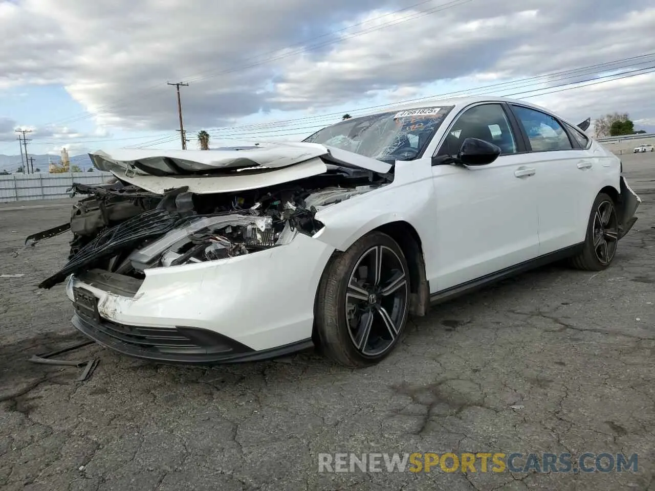 1 Photograph of a damaged car 1HGCY2F59PA017633 HONDA ACCORD 2023