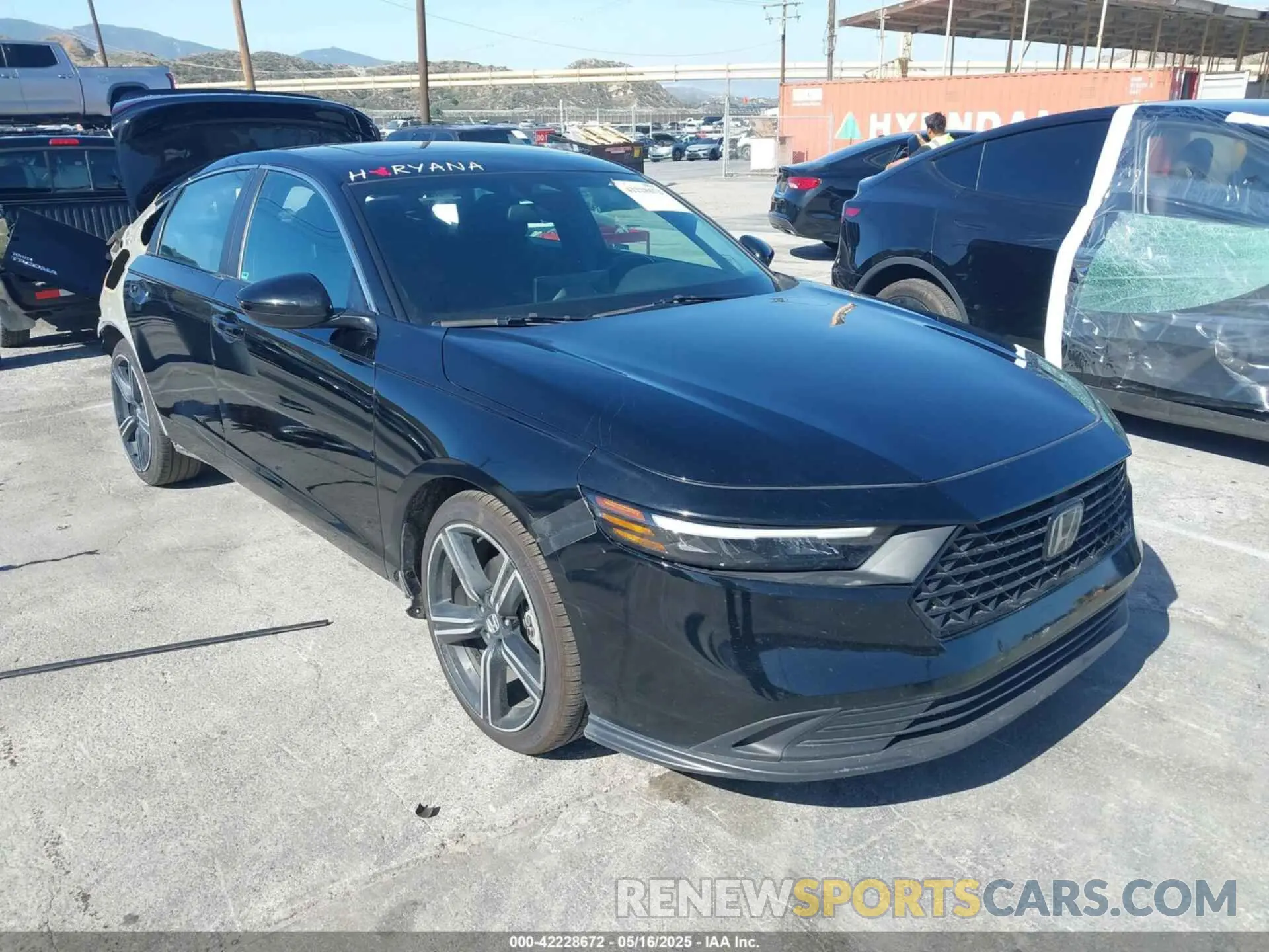 1 Photograph of a damaged car 1HGCY2F5XPA056005 HONDA ACCORD 2023