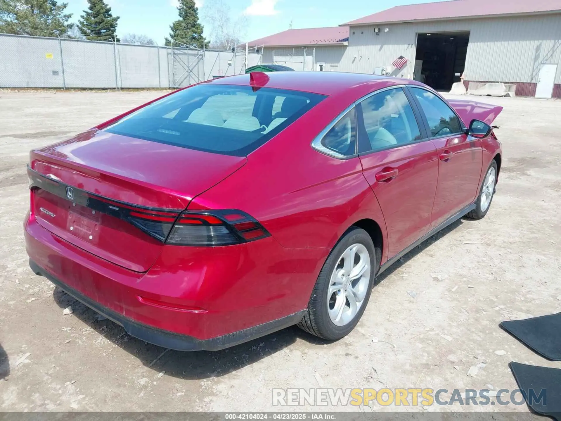 4 Photograph of a damaged car 1HGCY1F21RA022053 HONDA ACCORD 2024