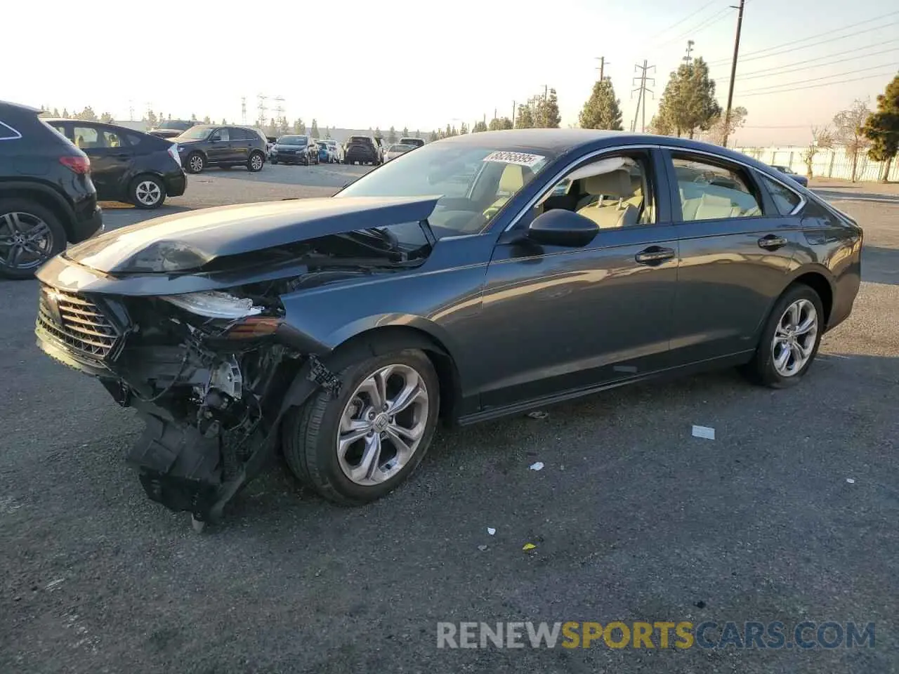 1 Photograph of a damaged car 1HGCY1F22RA005570 HONDA ACCORD 2024
