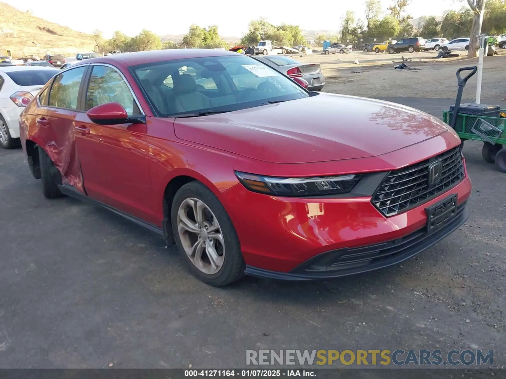 1 Photograph of a damaged car 1HGCY1F22RA019114 HONDA ACCORD 2024