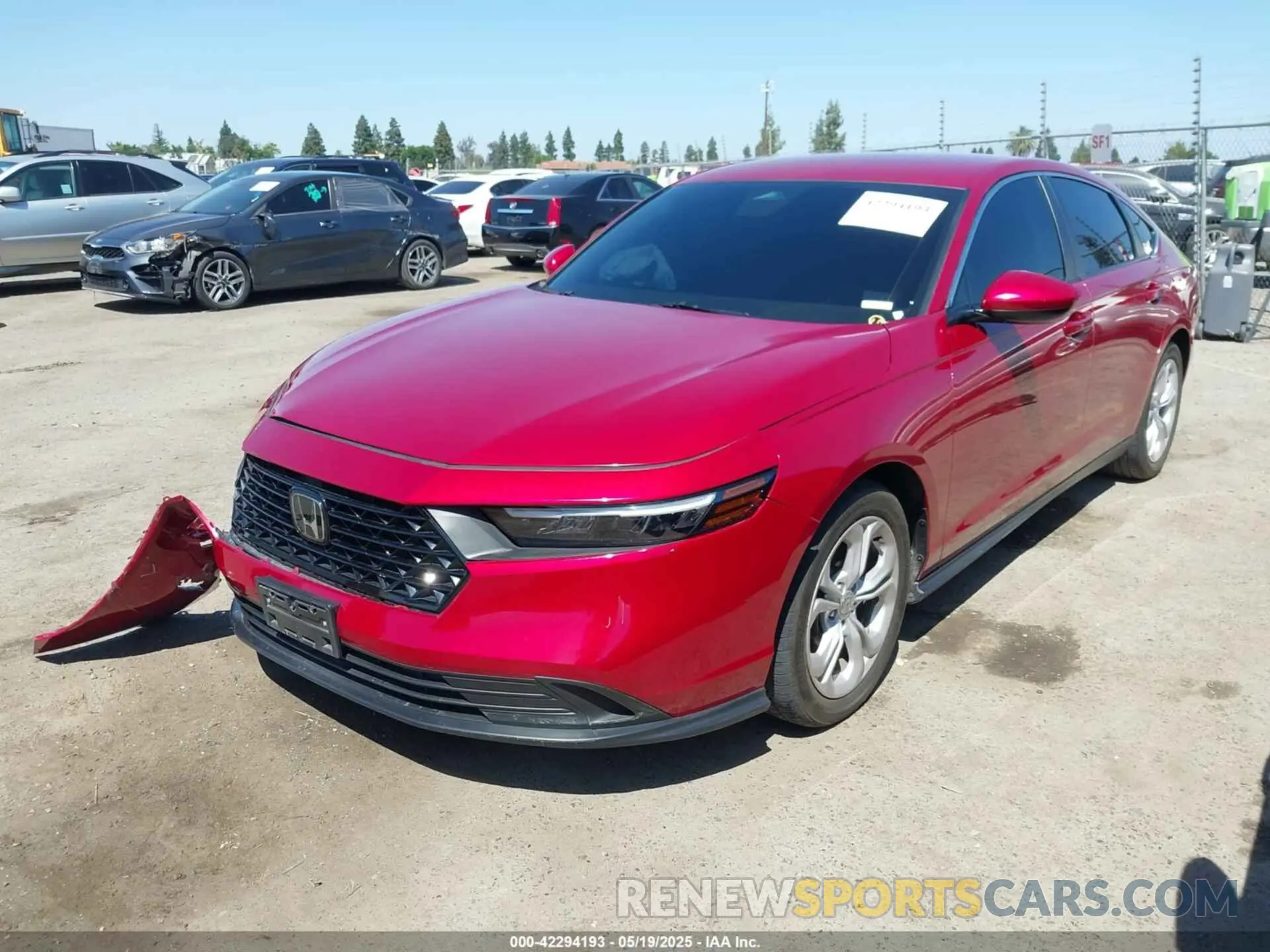 2 Photograph of a damaged car 1HGCY1F23RA014729 HONDA ACCORD 2024