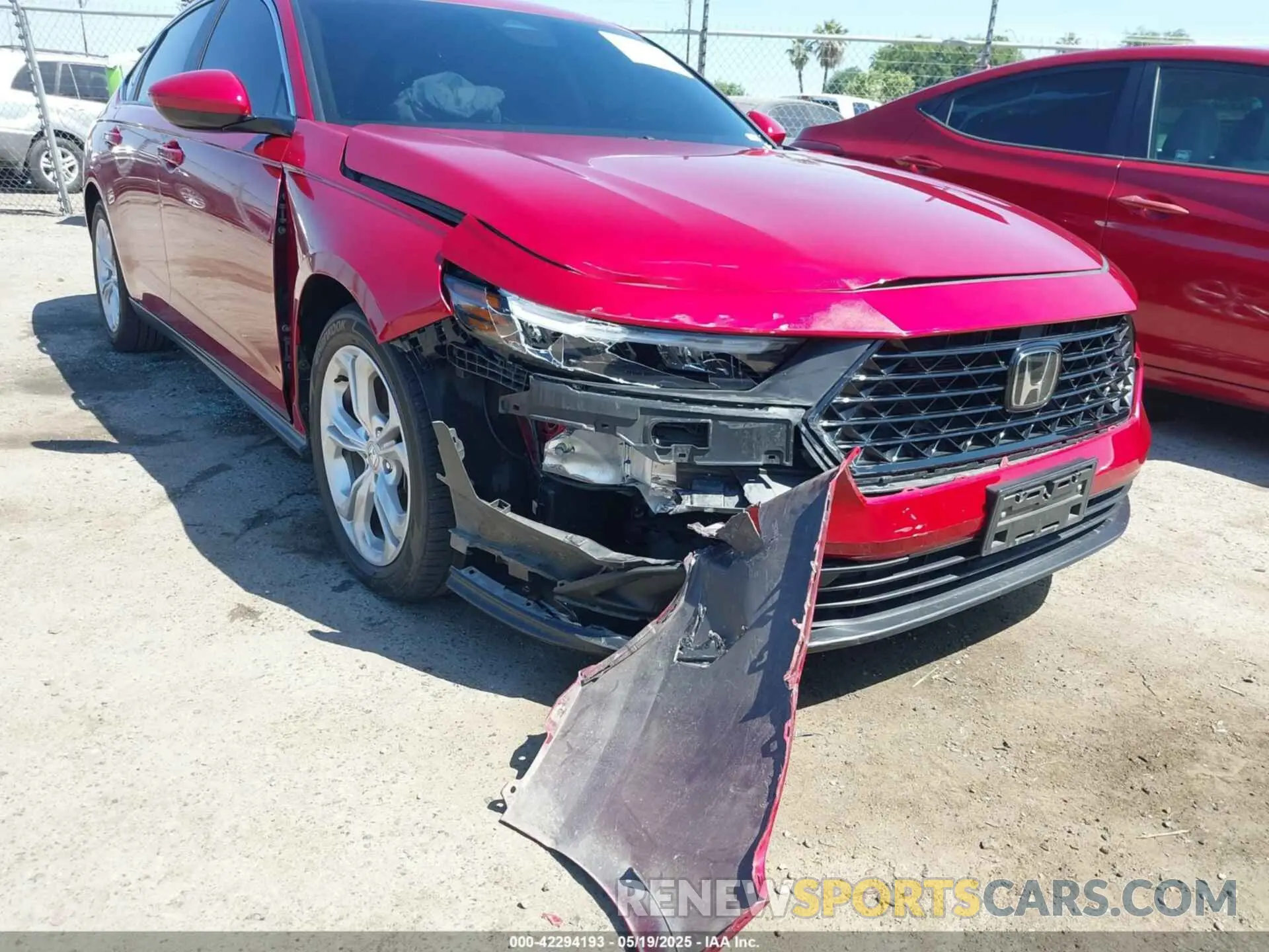 6 Photograph of a damaged car 1HGCY1F23RA014729 HONDA ACCORD 2024