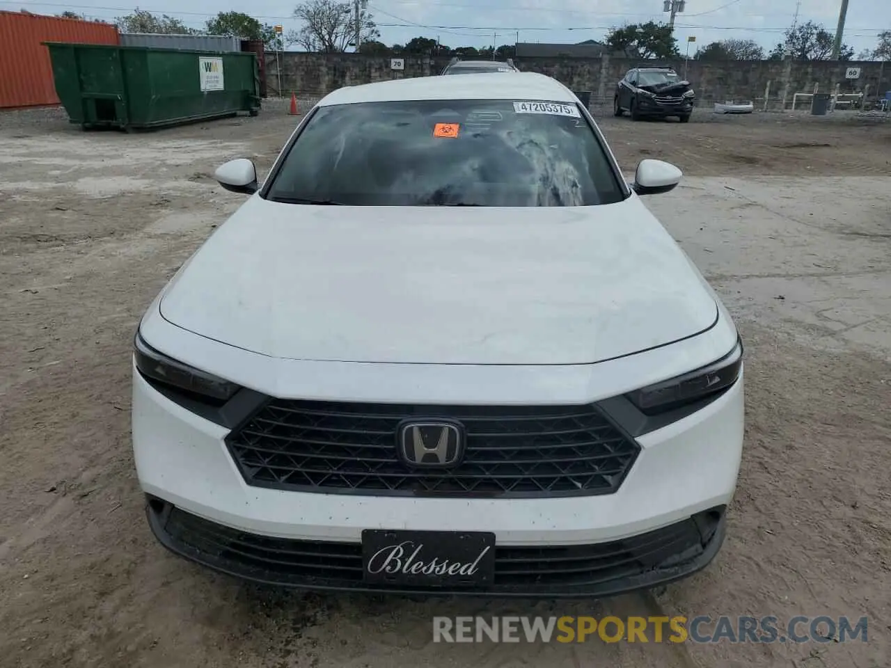 5 Photograph of a damaged car 1HGCY1F25RA078867 HONDA ACCORD 2024