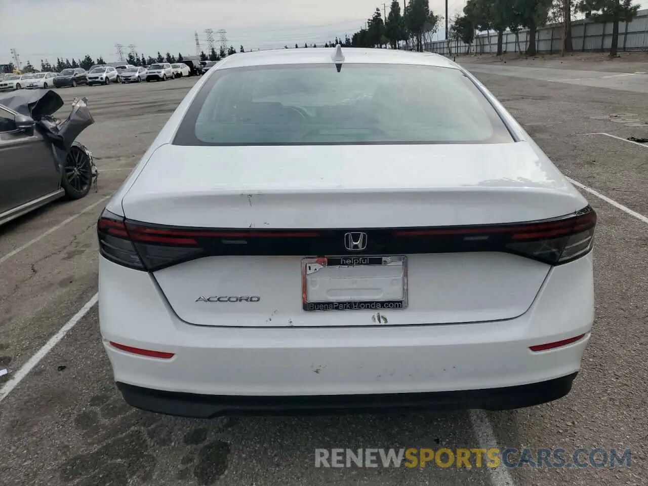 6 Photograph of a damaged car 1HGCY1F26RA057137 HONDA ACCORD 2024