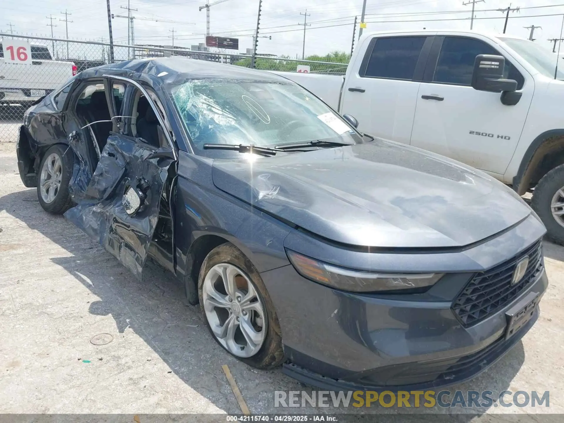 1 Photograph of a damaged car 1HGCY1F28RA030540 HONDA ACCORD 2024
