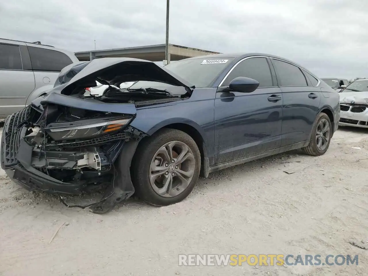1 Photograph of a damaged car 1HGCY1F31RA032042 HONDA ACCORD 2024