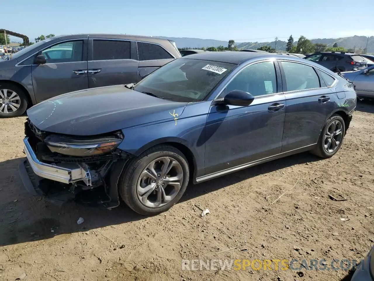 1 Photograph of a damaged car 1HGCY1F32RA004069 HONDA ACCORD 2024