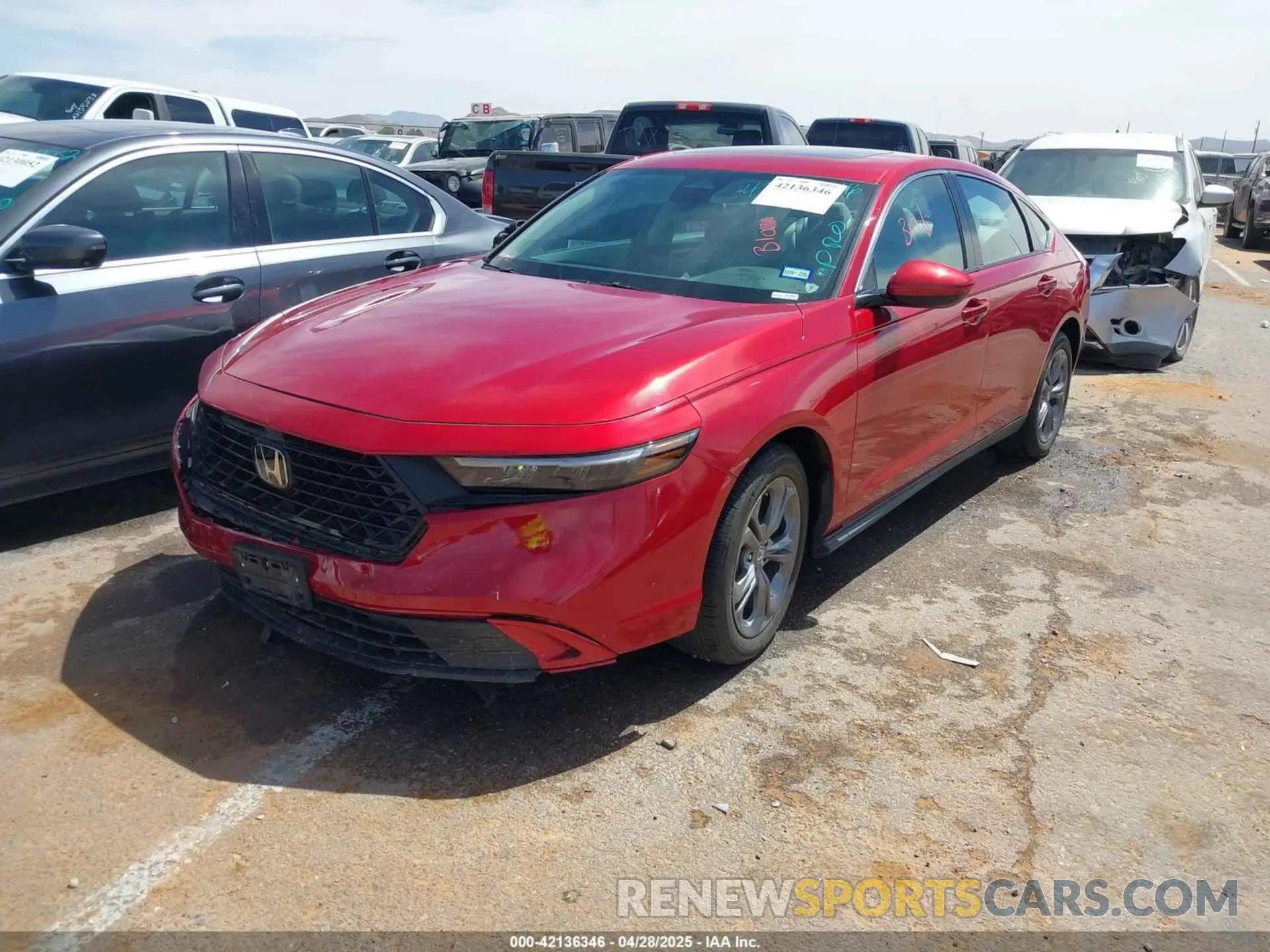 2 Photograph of a damaged car 1HGCY1F32RA068127 HONDA ACCORD 2024