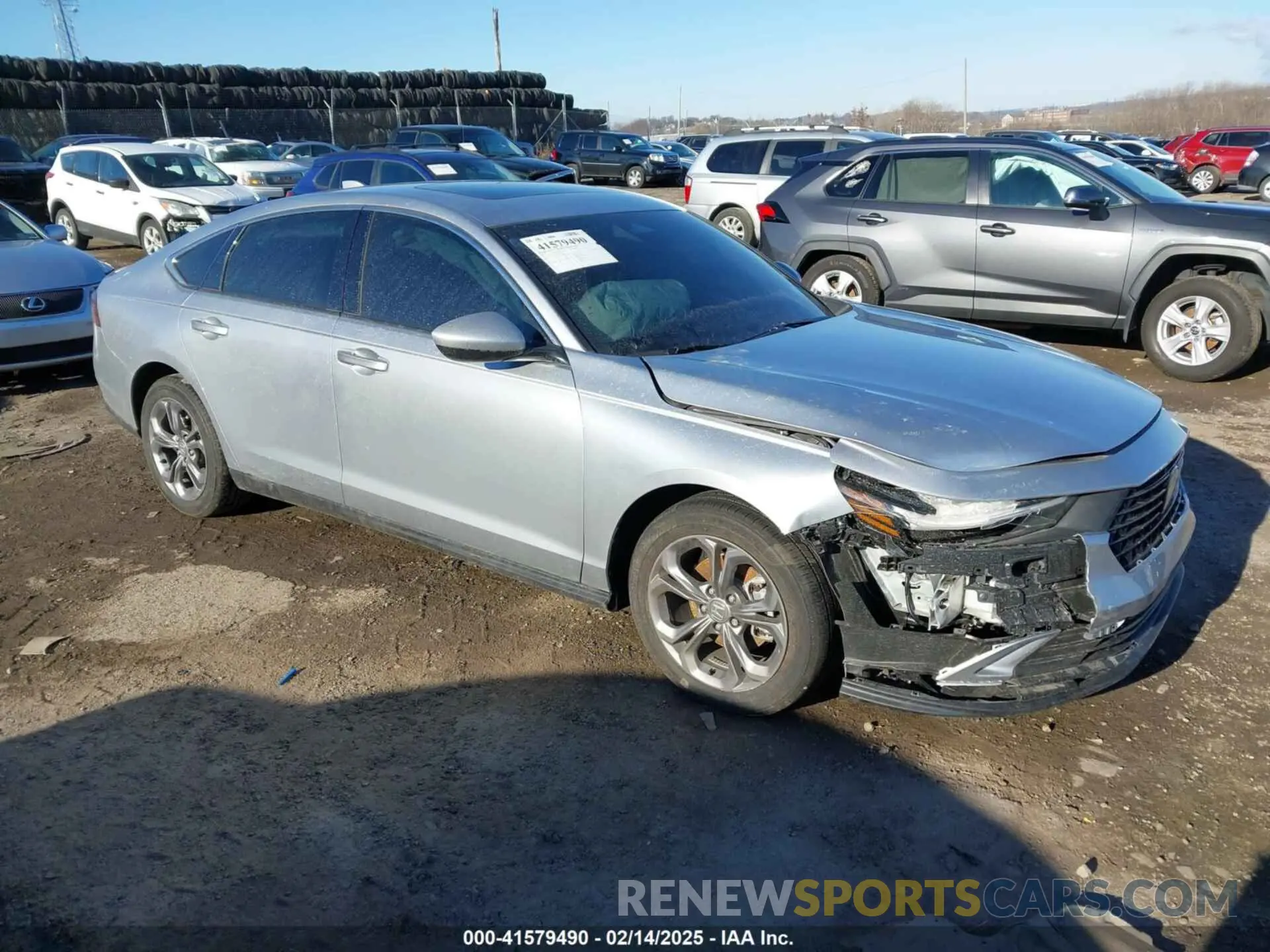 1 Photograph of a damaged car 1HGCY1F33RA053412 HONDA ACCORD 2024