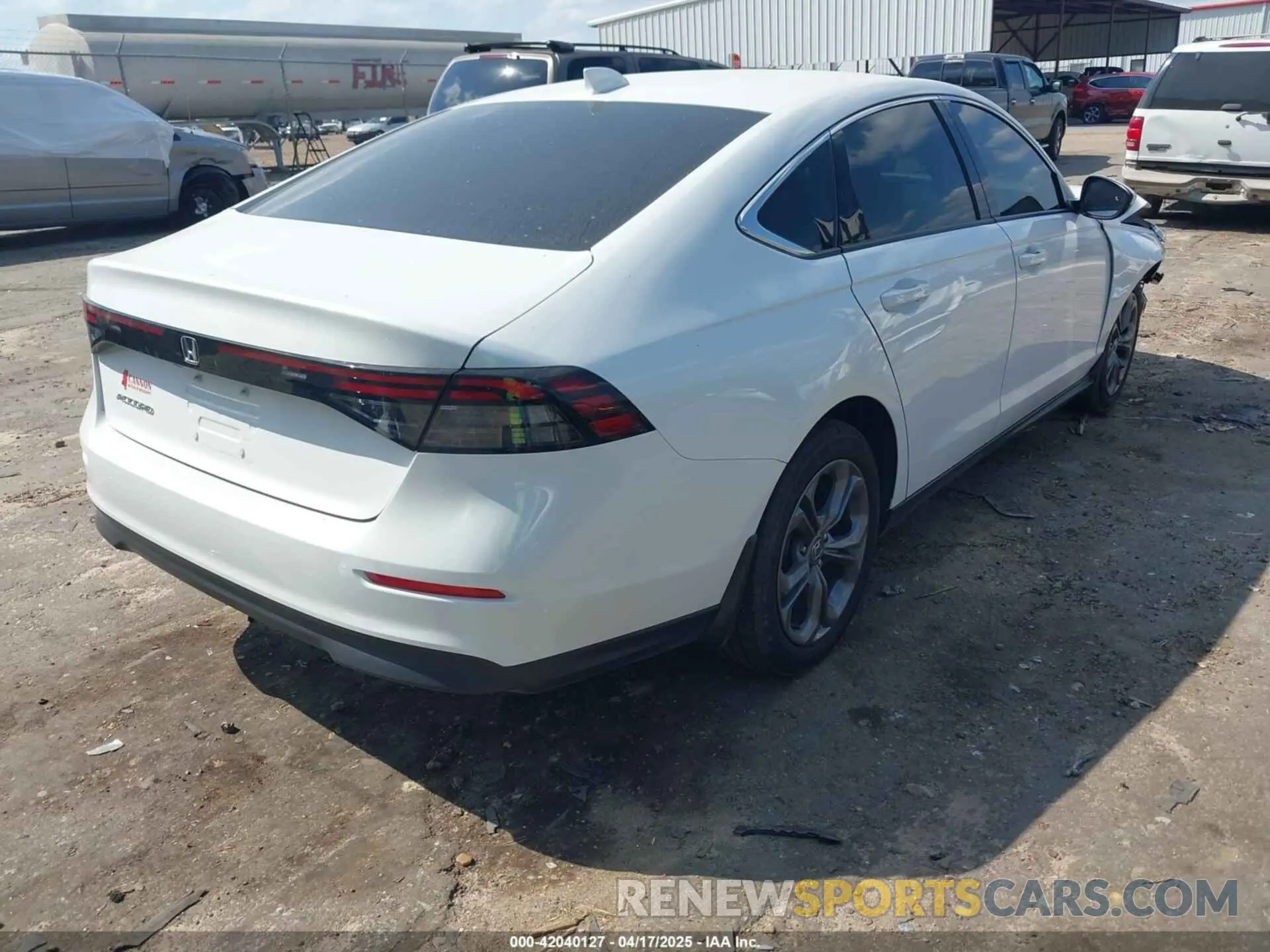 4 Photograph of a damaged car 1HGCY1F33RA071361 HONDA ACCORD 2024