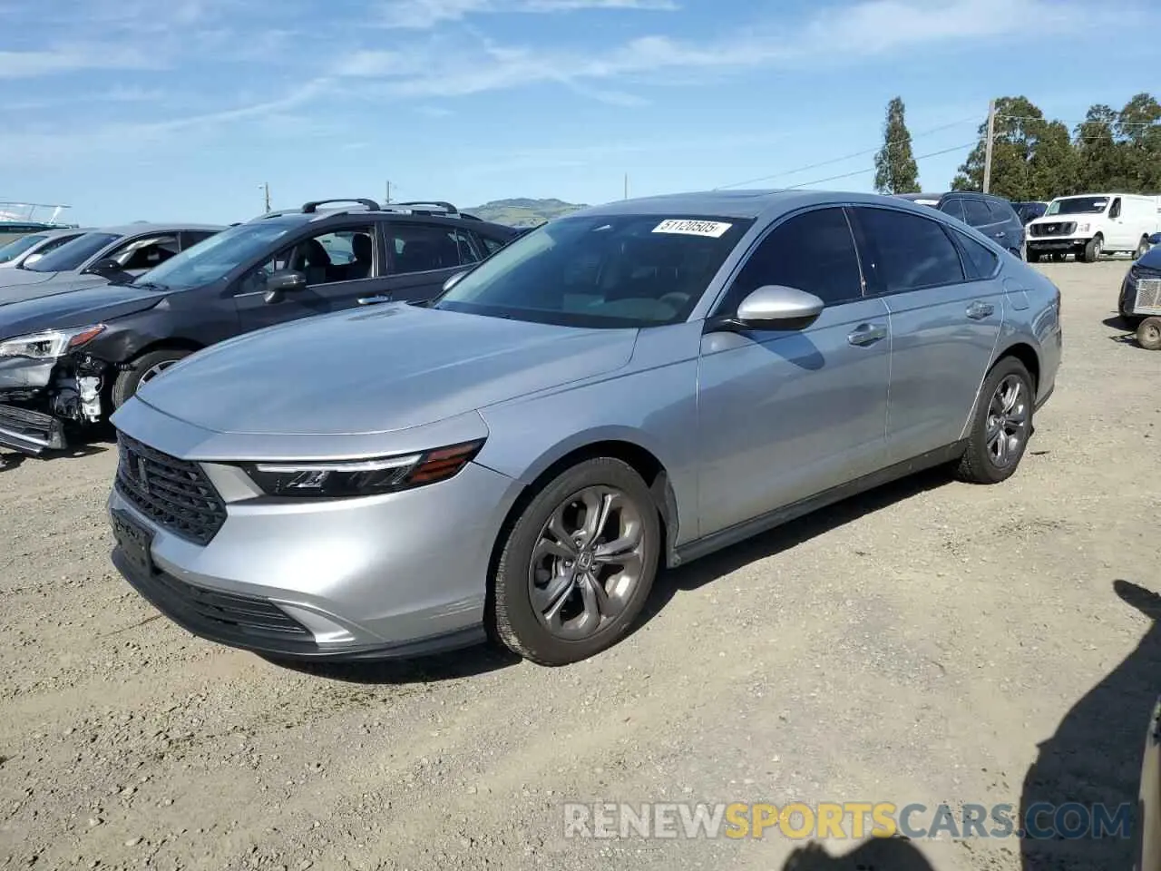 1 Photograph of a damaged car 1HGCY1F34RA042824 HONDA ACCORD 2024