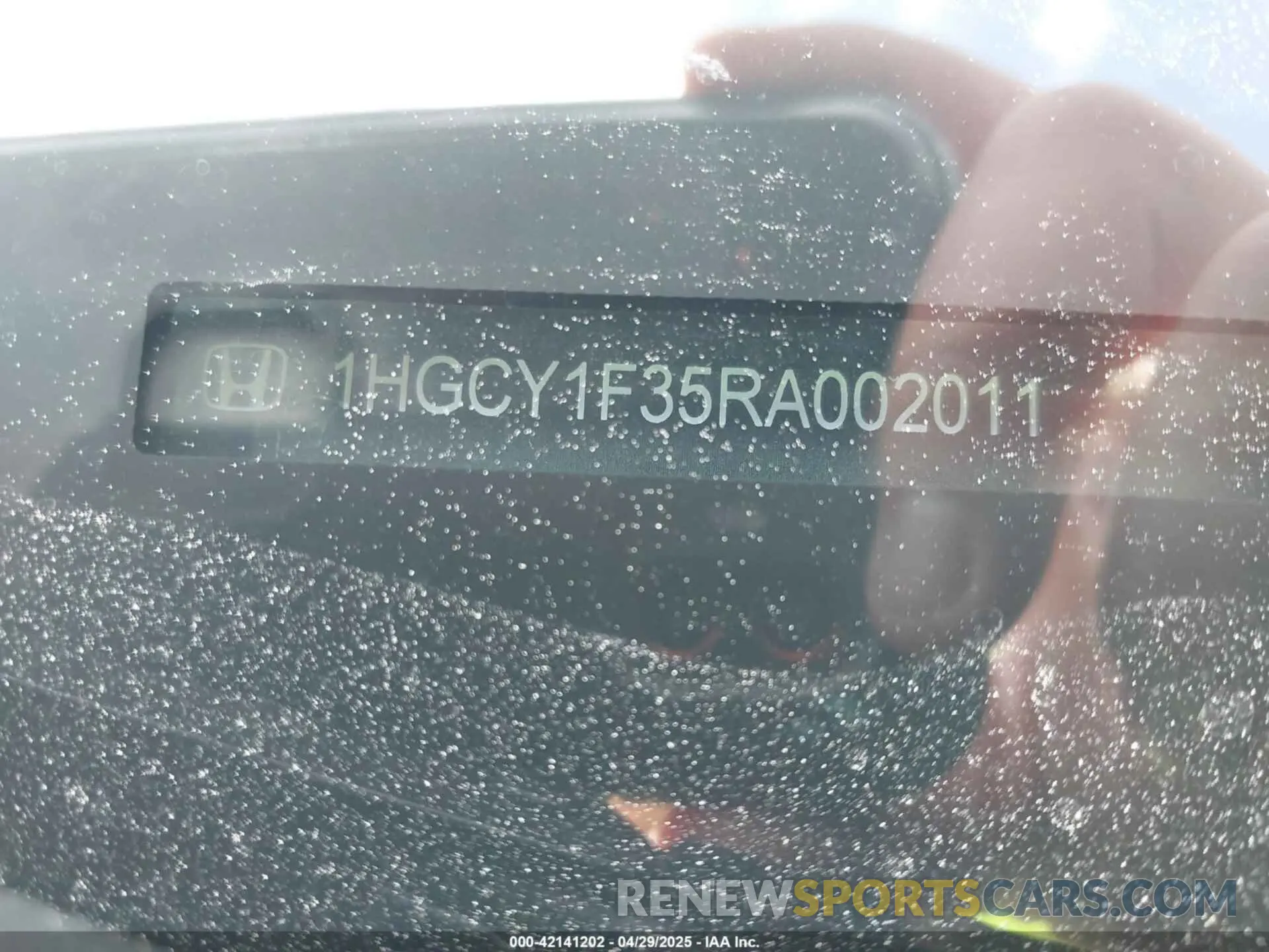 9 Photograph of a damaged car 1HGCY1F35RA002011 HONDA ACCORD 2024