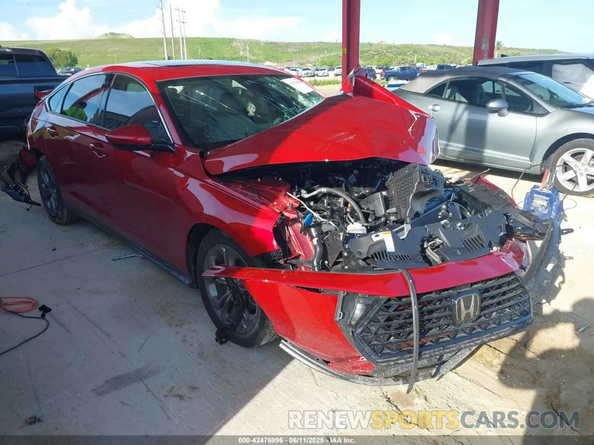 1 Photograph of a damaged car 1HGCY1F35RA072818 HONDA ACCORD 2024