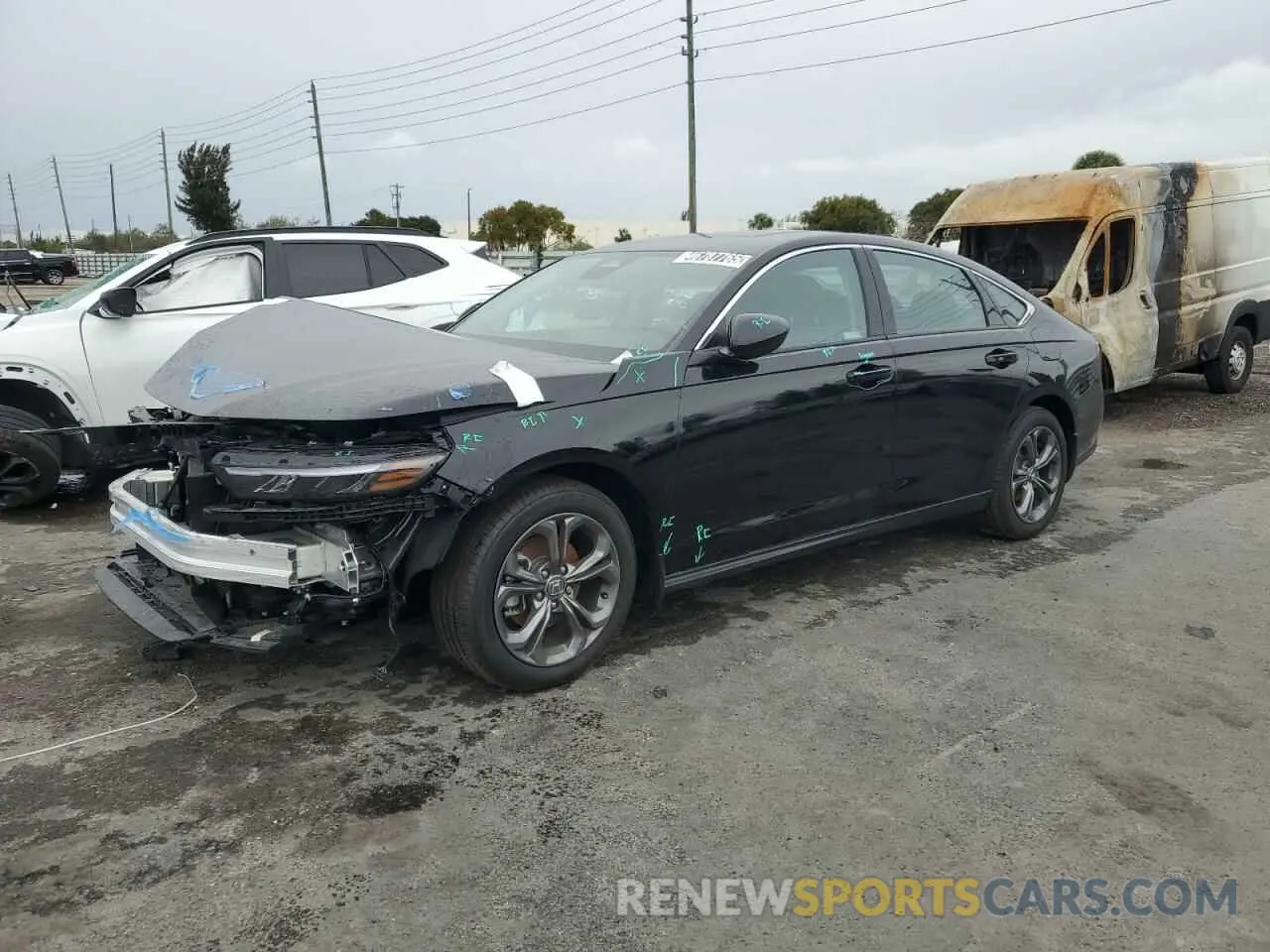 1 Photograph of a damaged car 1HGCY1F35RA075413 HONDA ACCORD 2024