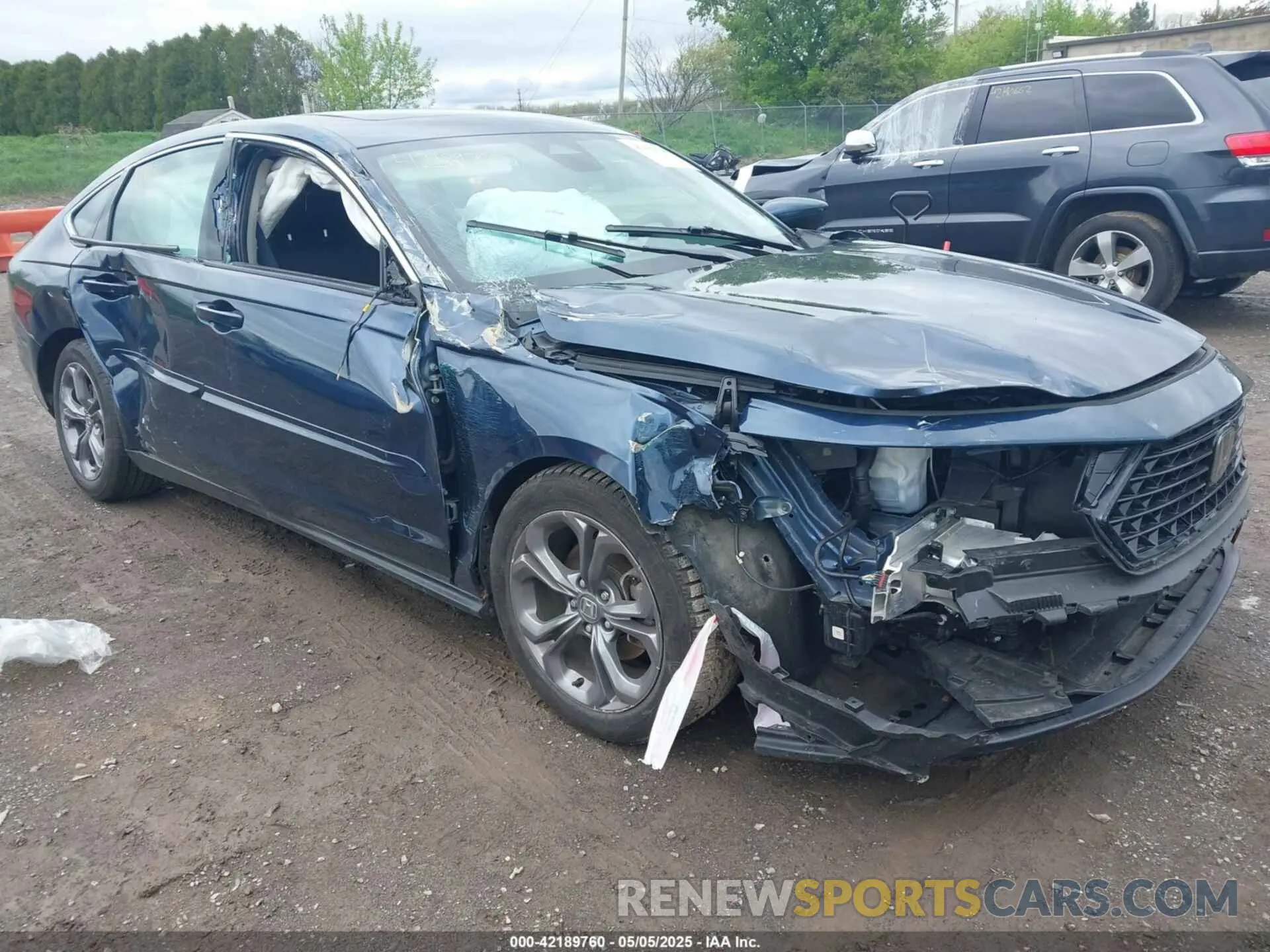 1 Photograph of a damaged car 1HGCY1F36RA001174 HONDA ACCORD 2024