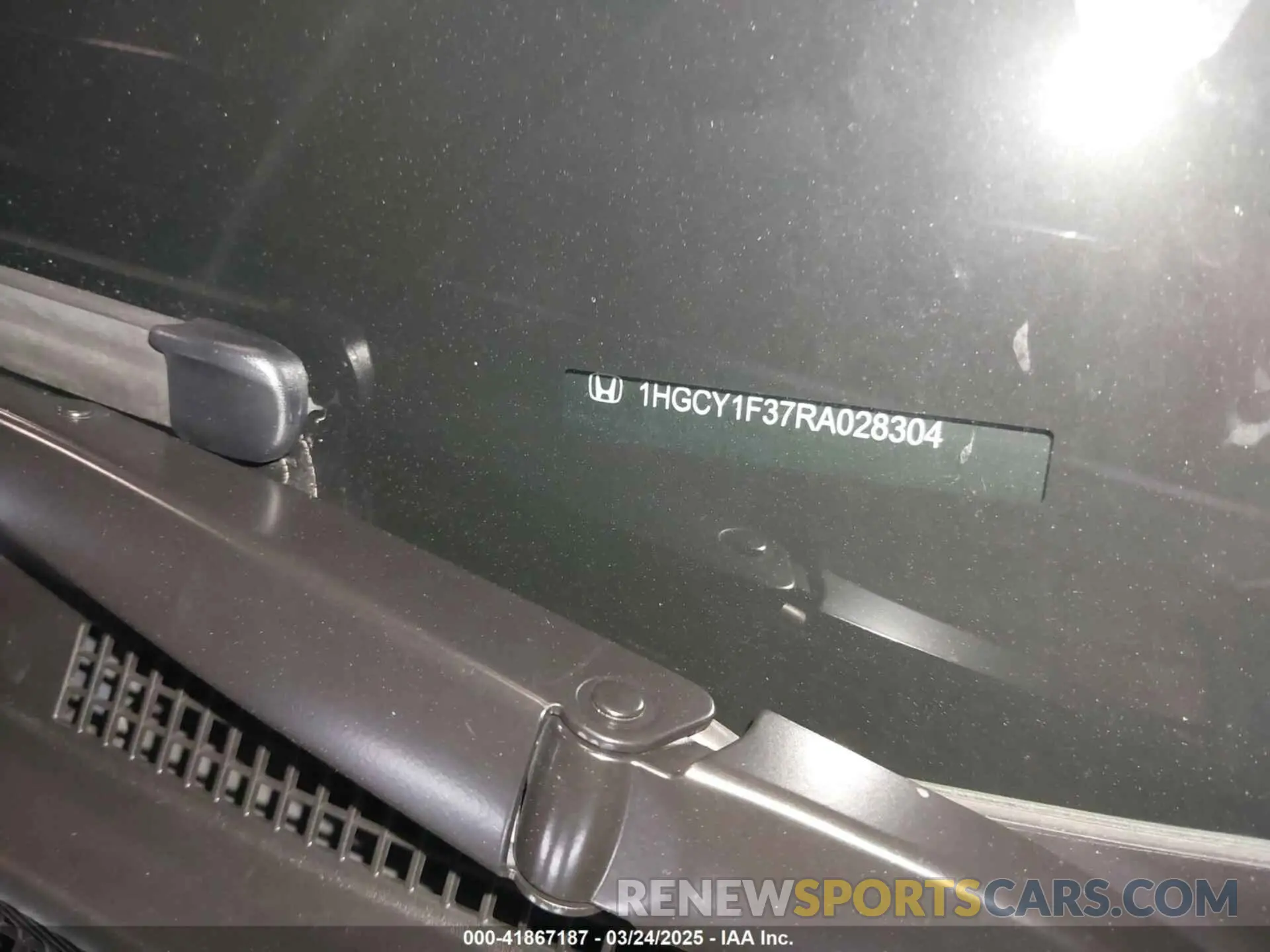 9 Photograph of a damaged car 1HGCY1F37RA028304 HONDA ACCORD 2024