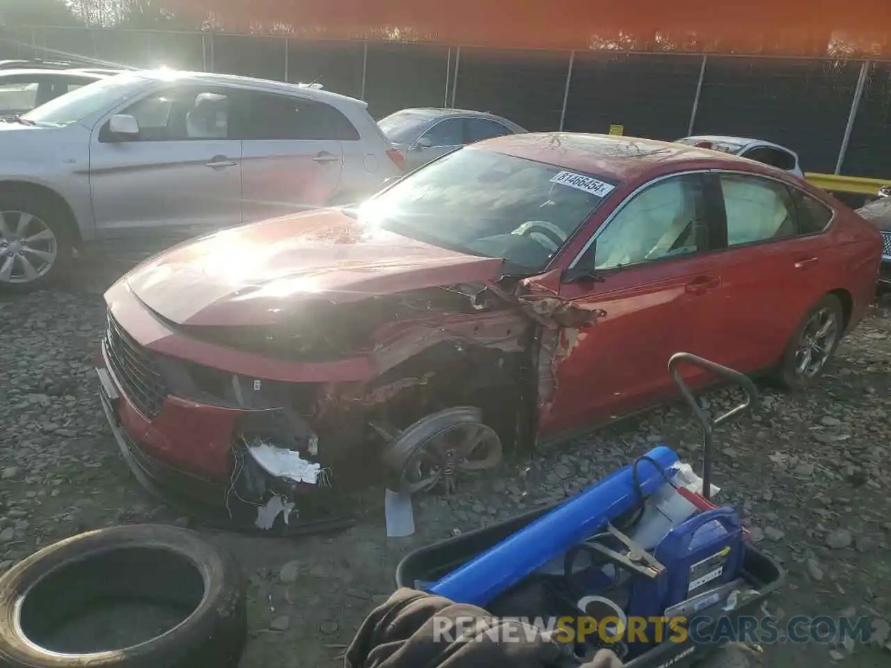 1 Photograph of a damaged car 1HGCY1F37RA056815 HONDA ACCORD 2024