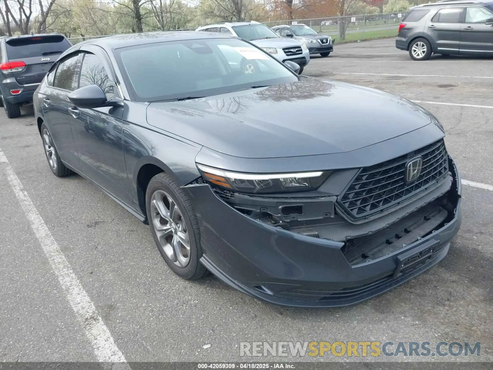 1 Photograph of a damaged car 1HGCY1F38RA001693 HONDA ACCORD 2024