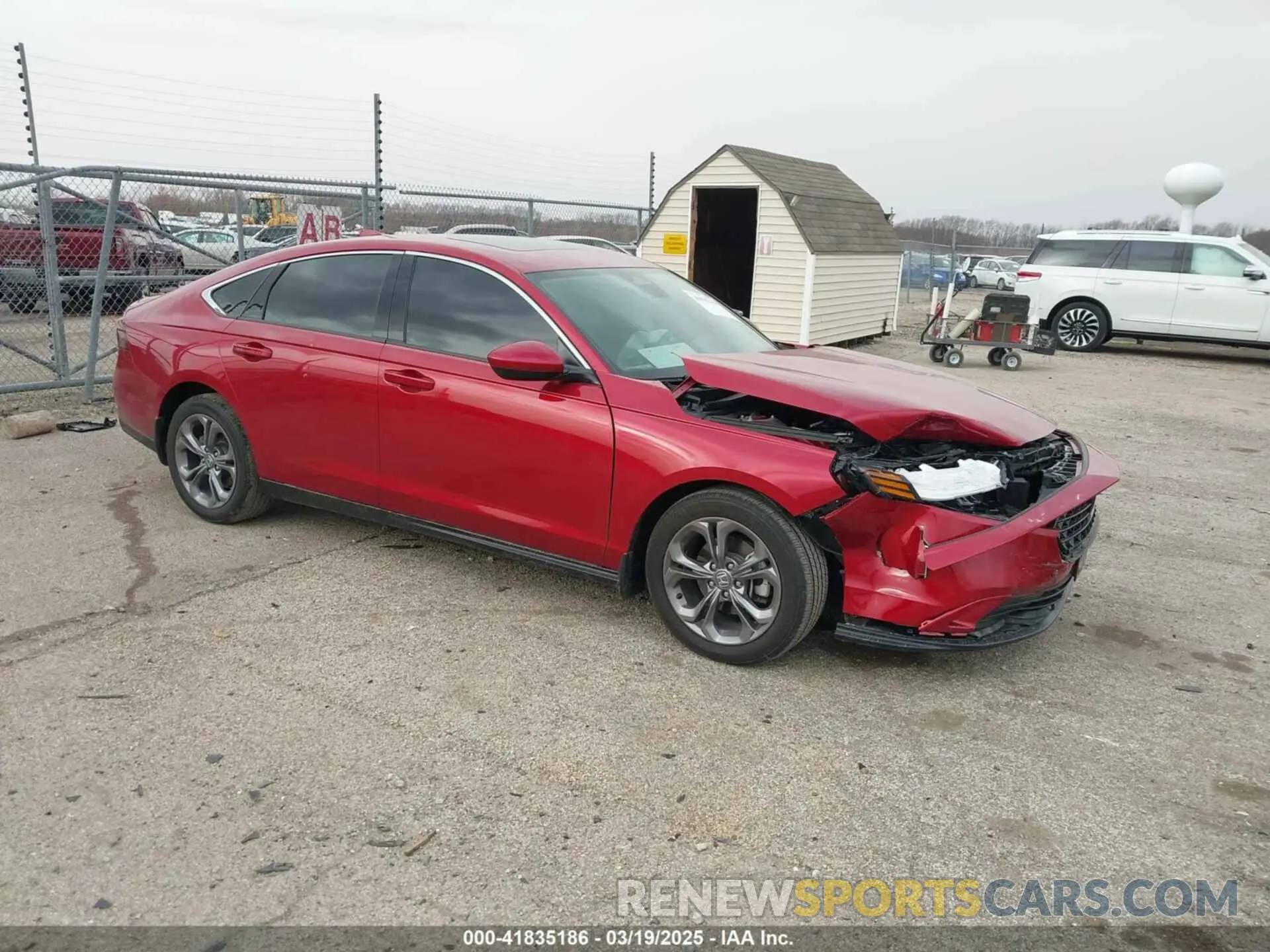 1 Photograph of a damaged car 1HGCY1F38RA005808 HONDA ACCORD 2024